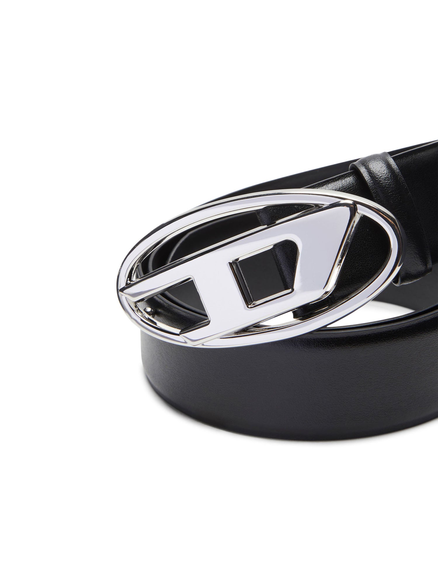 Diesel Oval Logo B-1Dr Cintura Uomo Nero