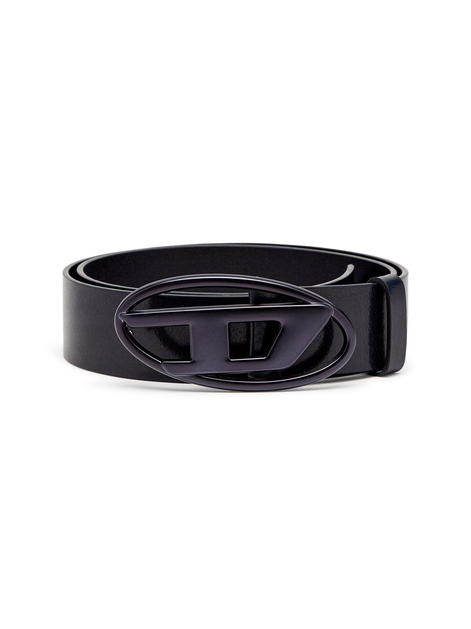 Diesel Oval D Logo B 1Dr Belt Nero