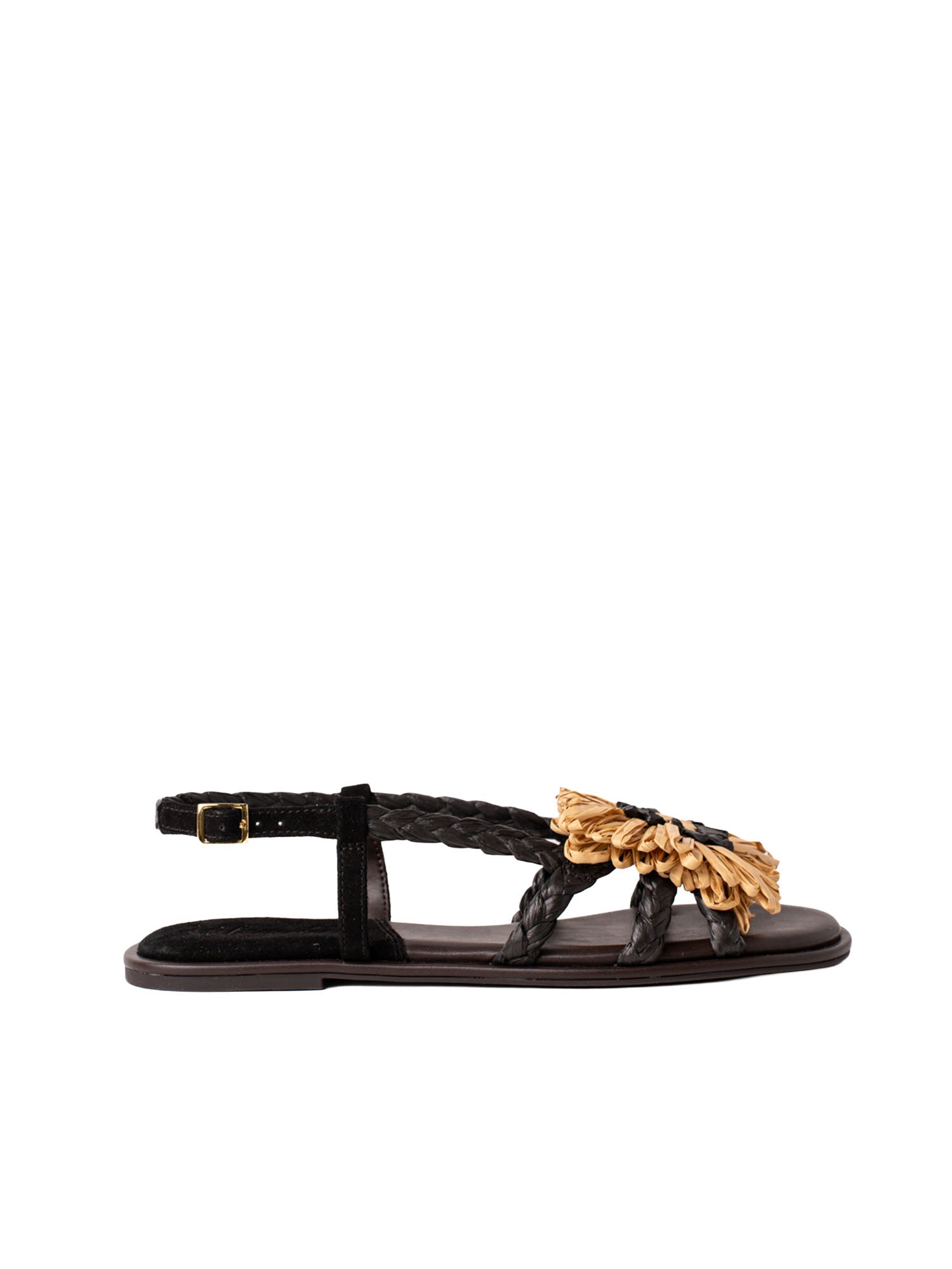Alicia Raffia Sandal
