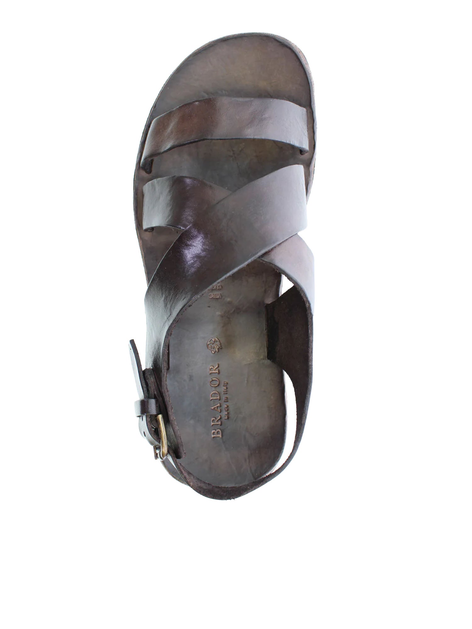 Brador Sandalo Close Marrone