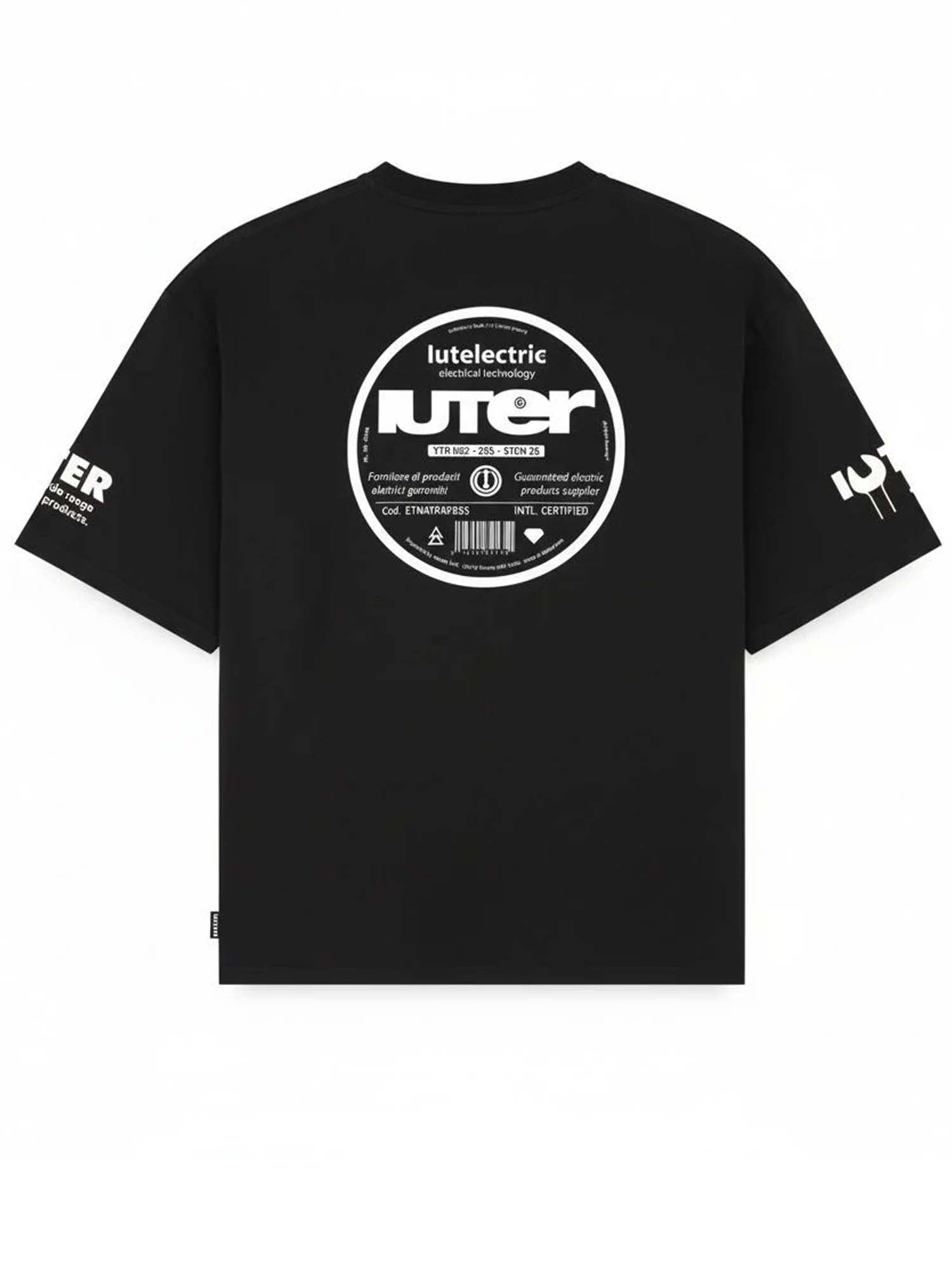 Iuter Shorted Tee Nero