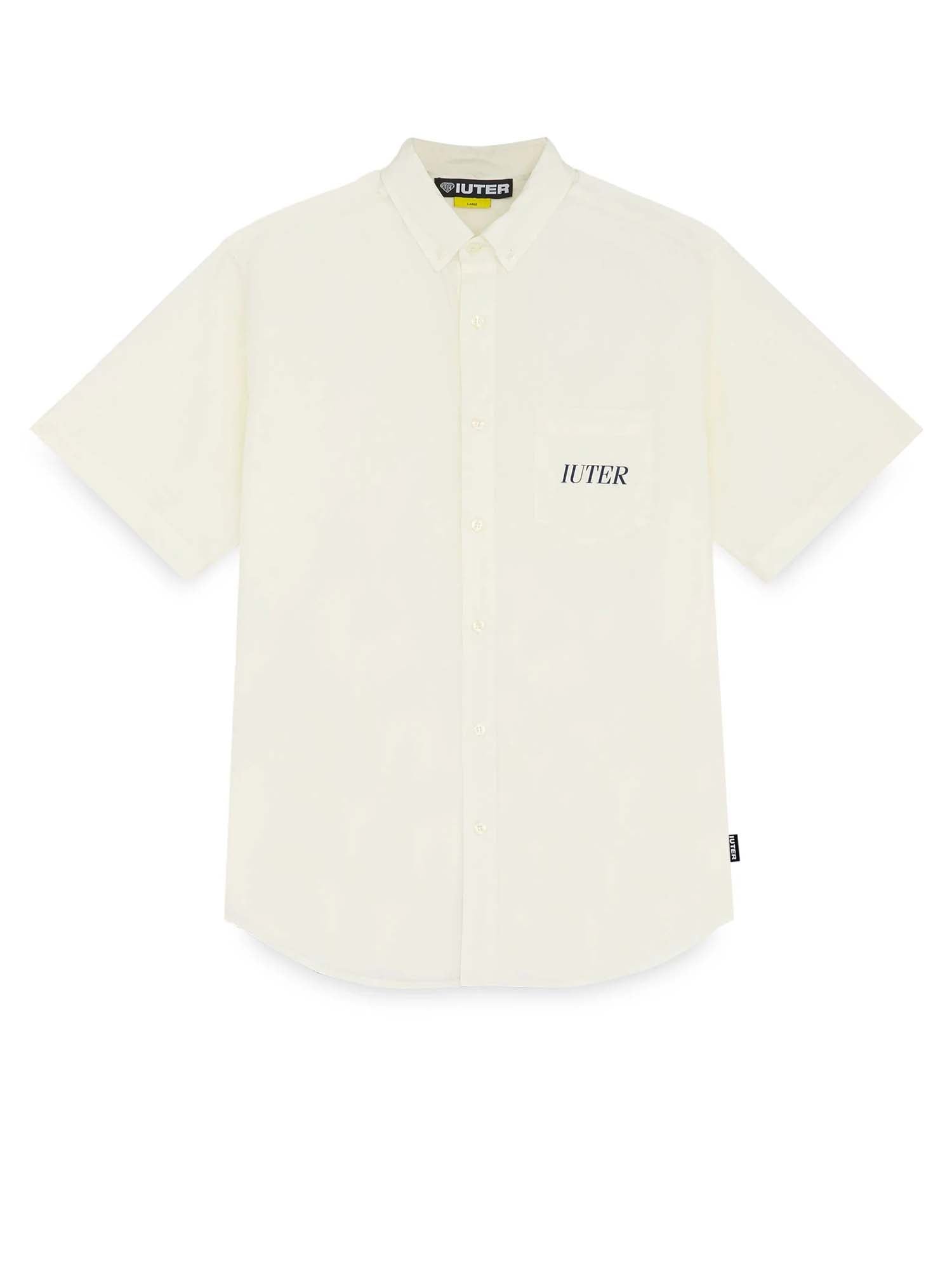 Iuter Battle Regular S/S Shirt Bianco