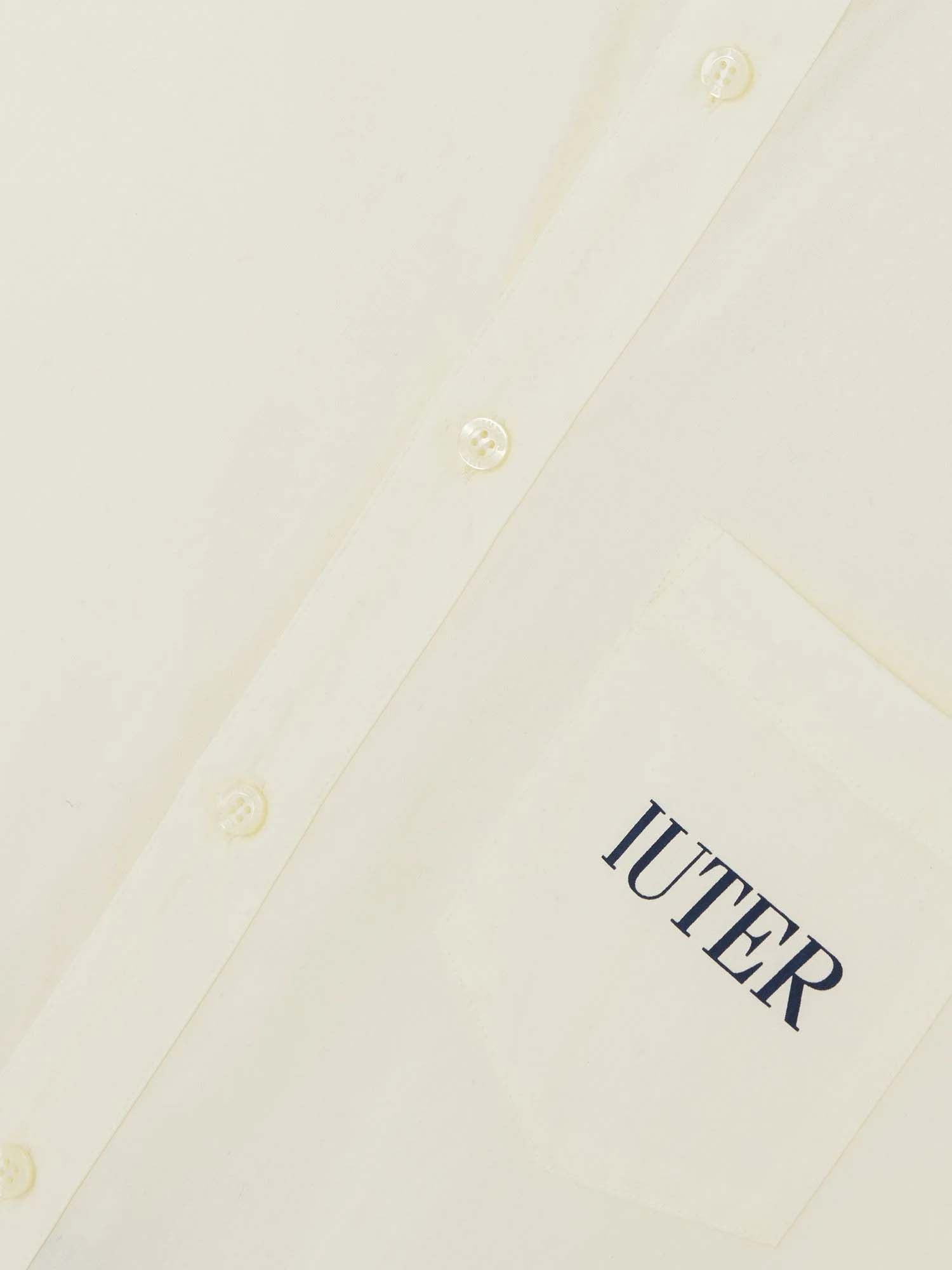 Iuter Battle Regular S/S Shirt Bianco