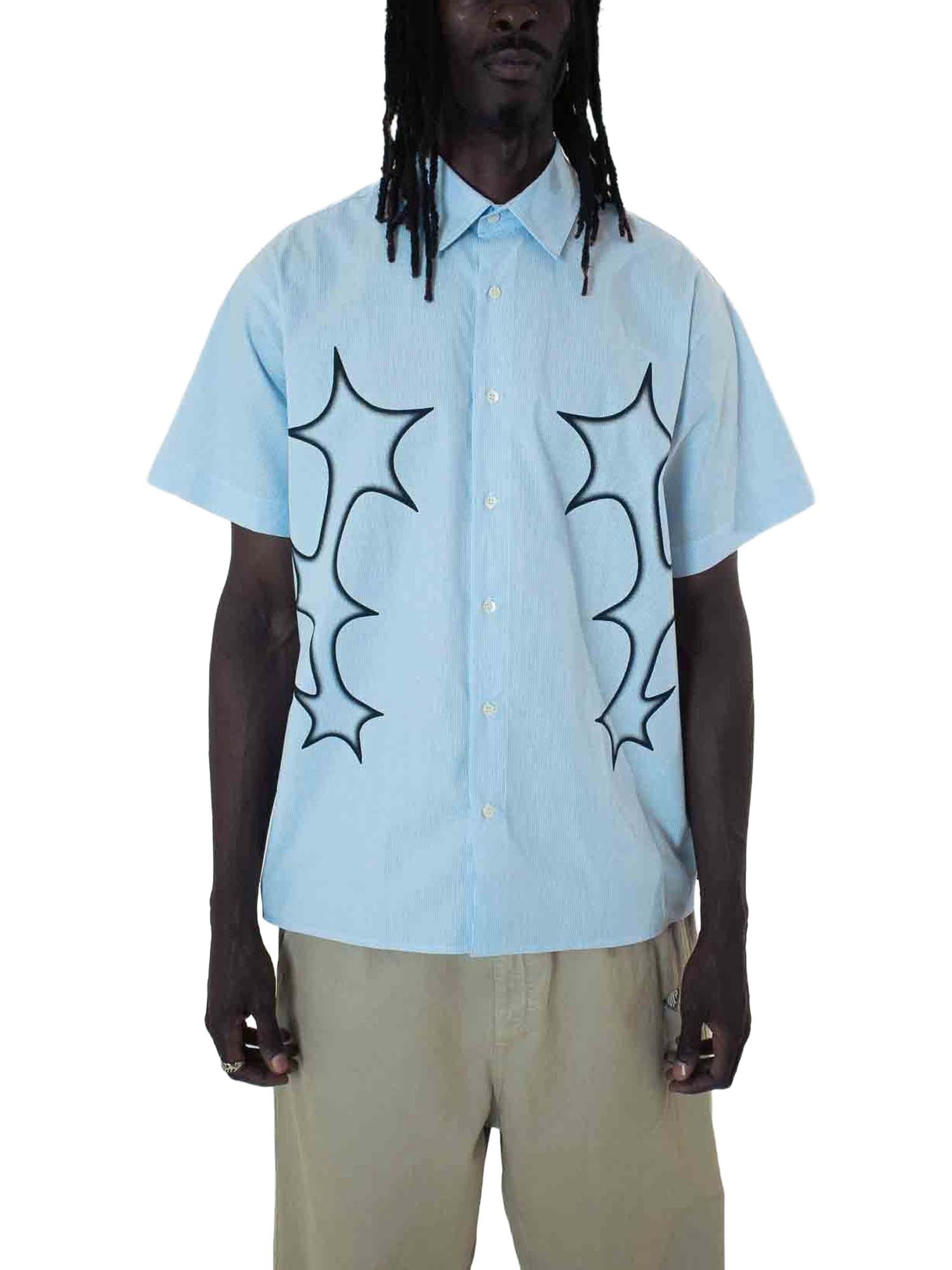 Iuter Dreams Stripes S/S Shirt Blu