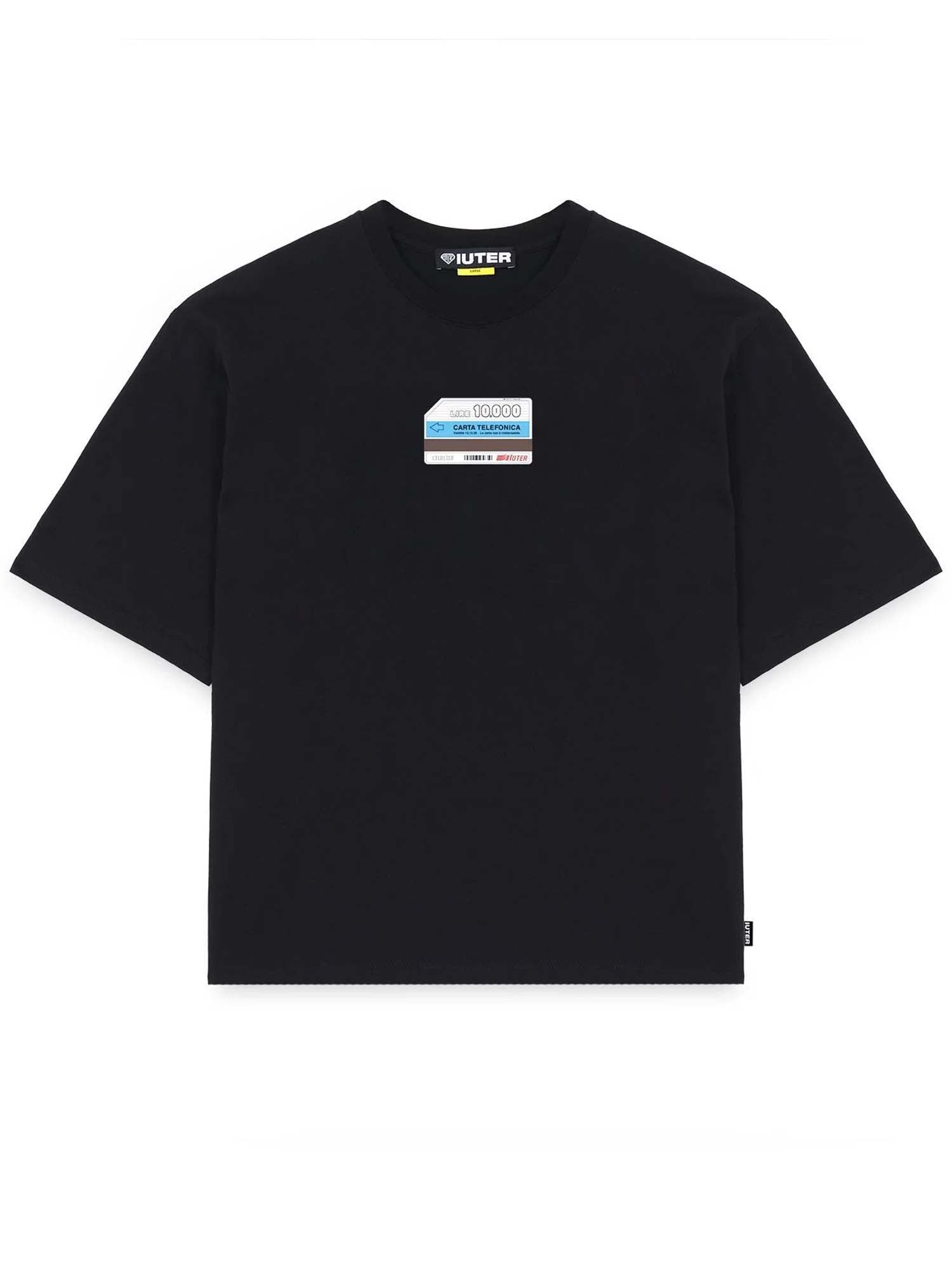 Iuter Call Me Tee Nero