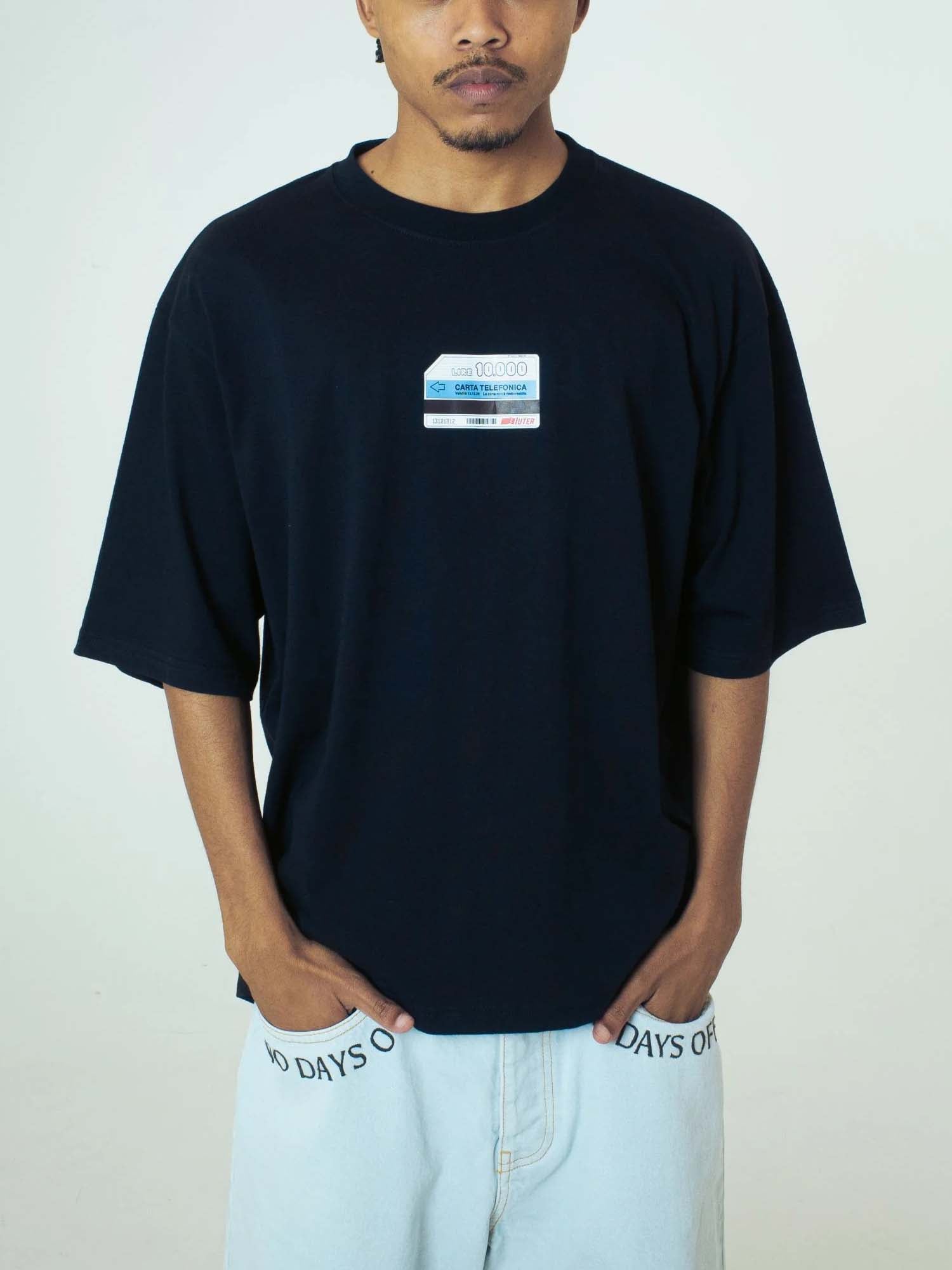 Iuter Call Me Tee Nero