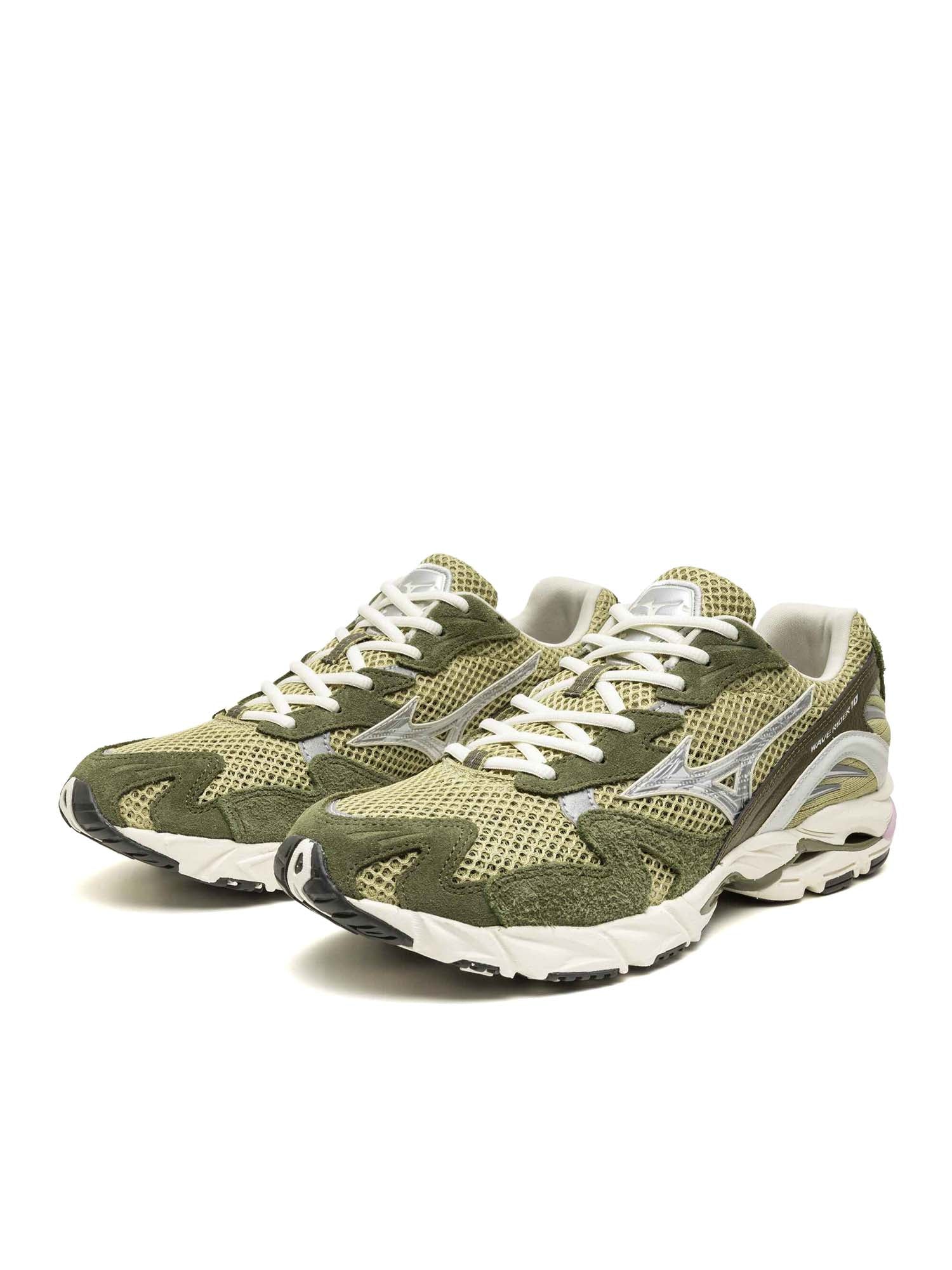 Mizuno Scarpe Wave Rider 10 Verde