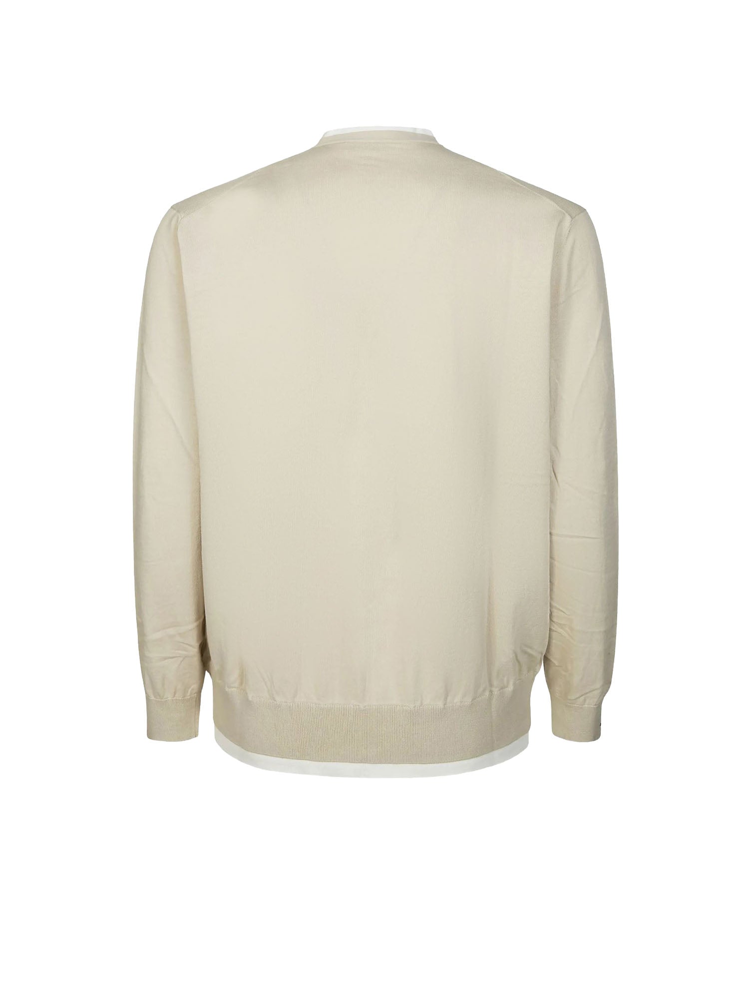 Paolo Pecora Maglia Cardigan Beige