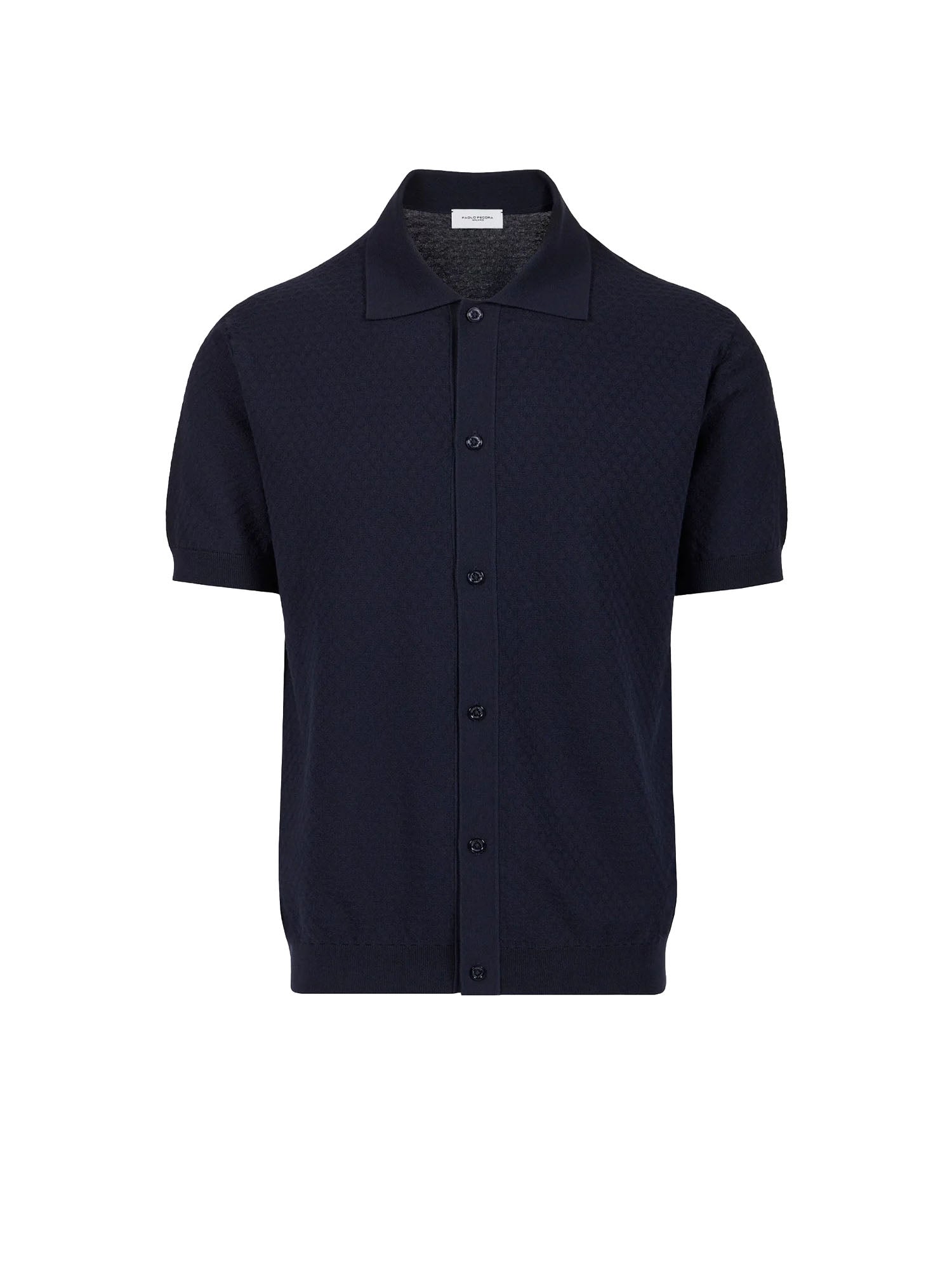 Cotton Micro-Knit Shirt