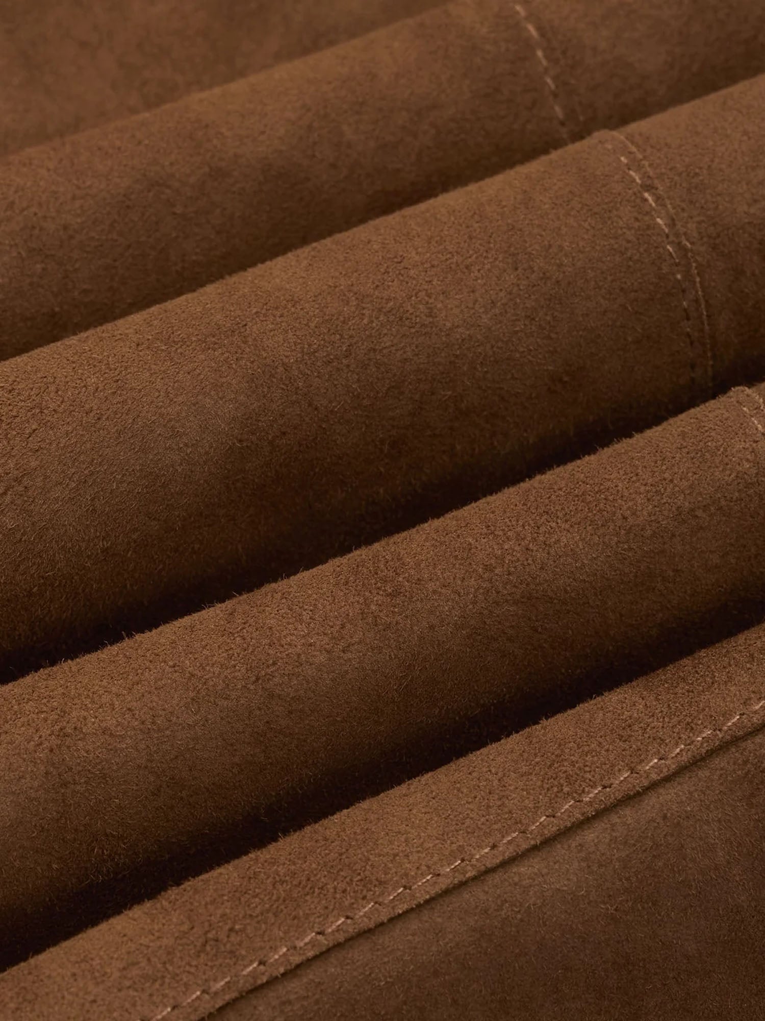 Paolo Pecora Giubbotto in Pelle Marrone