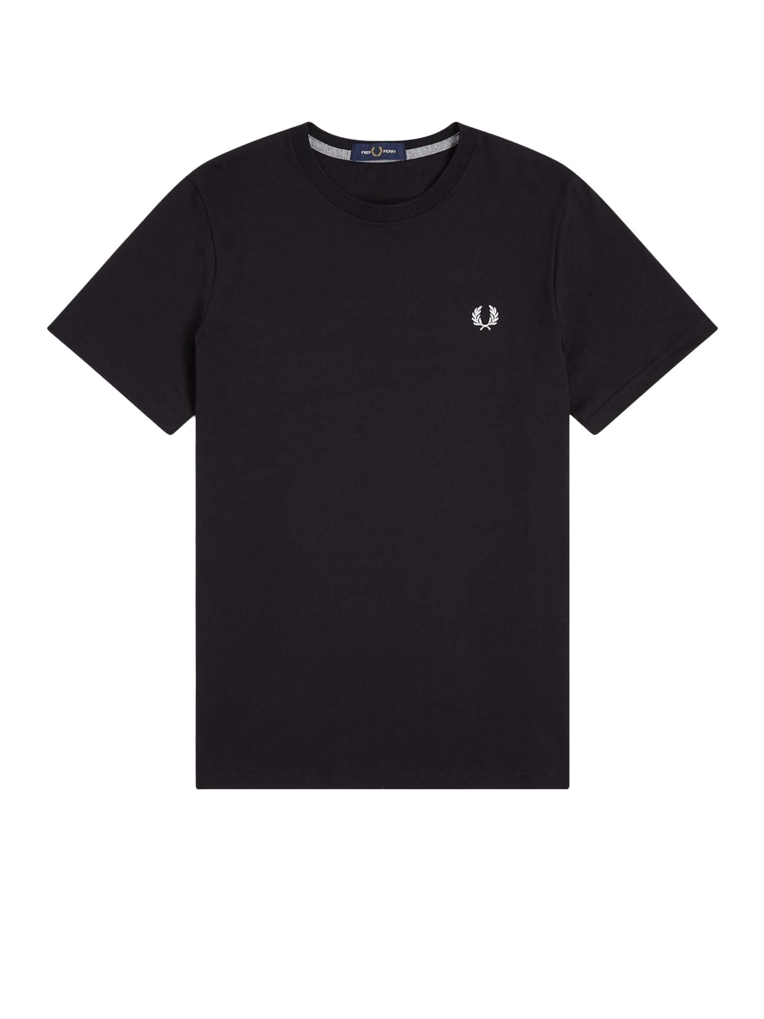 Fred Perry T-shirt Girocollo Nero