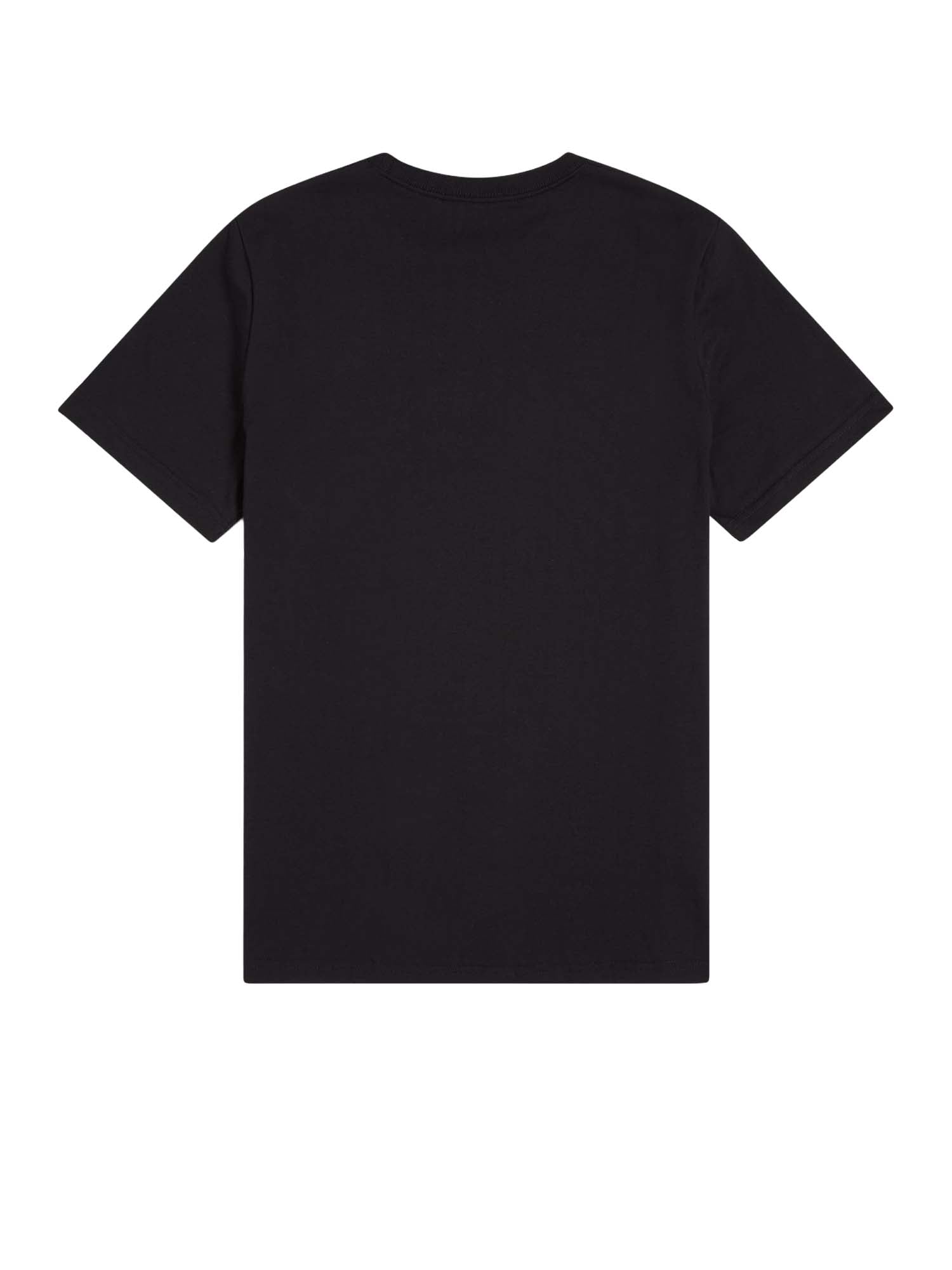 Fred Perry T-shirt Girocollo Nero