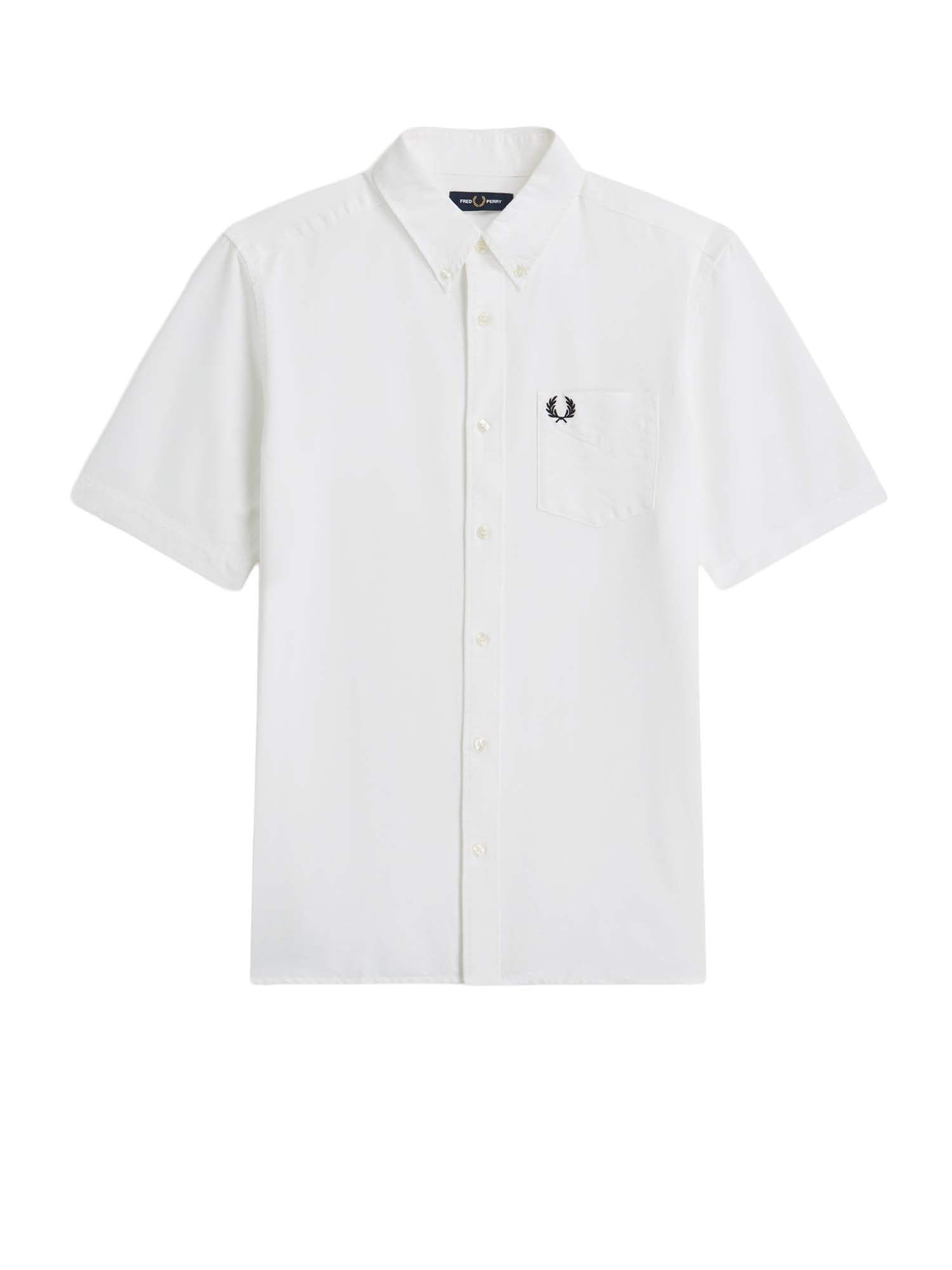 Fred Perry Camicia Oxford Bianco