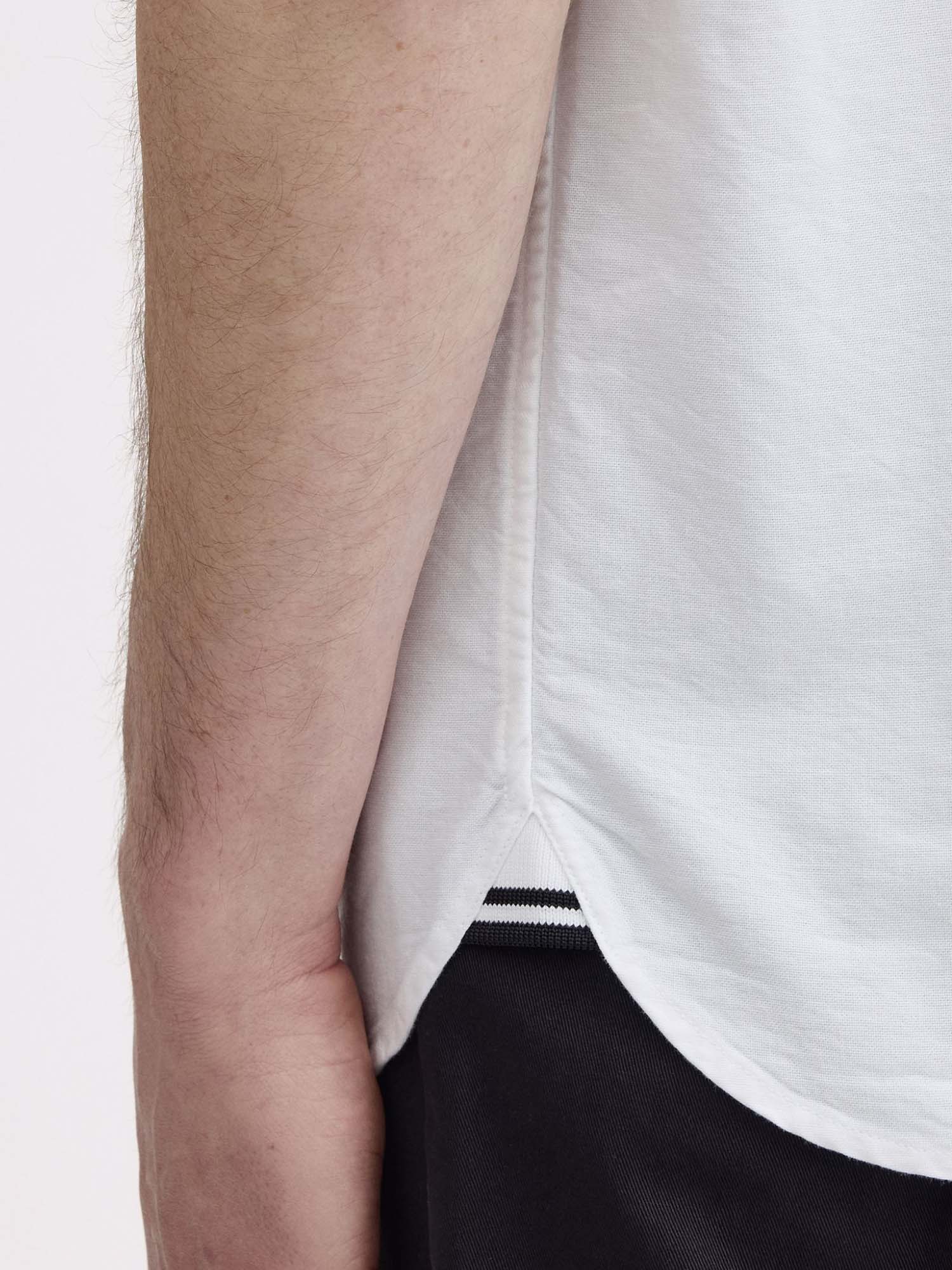 Fred Perry Camicia Oxford Bianco