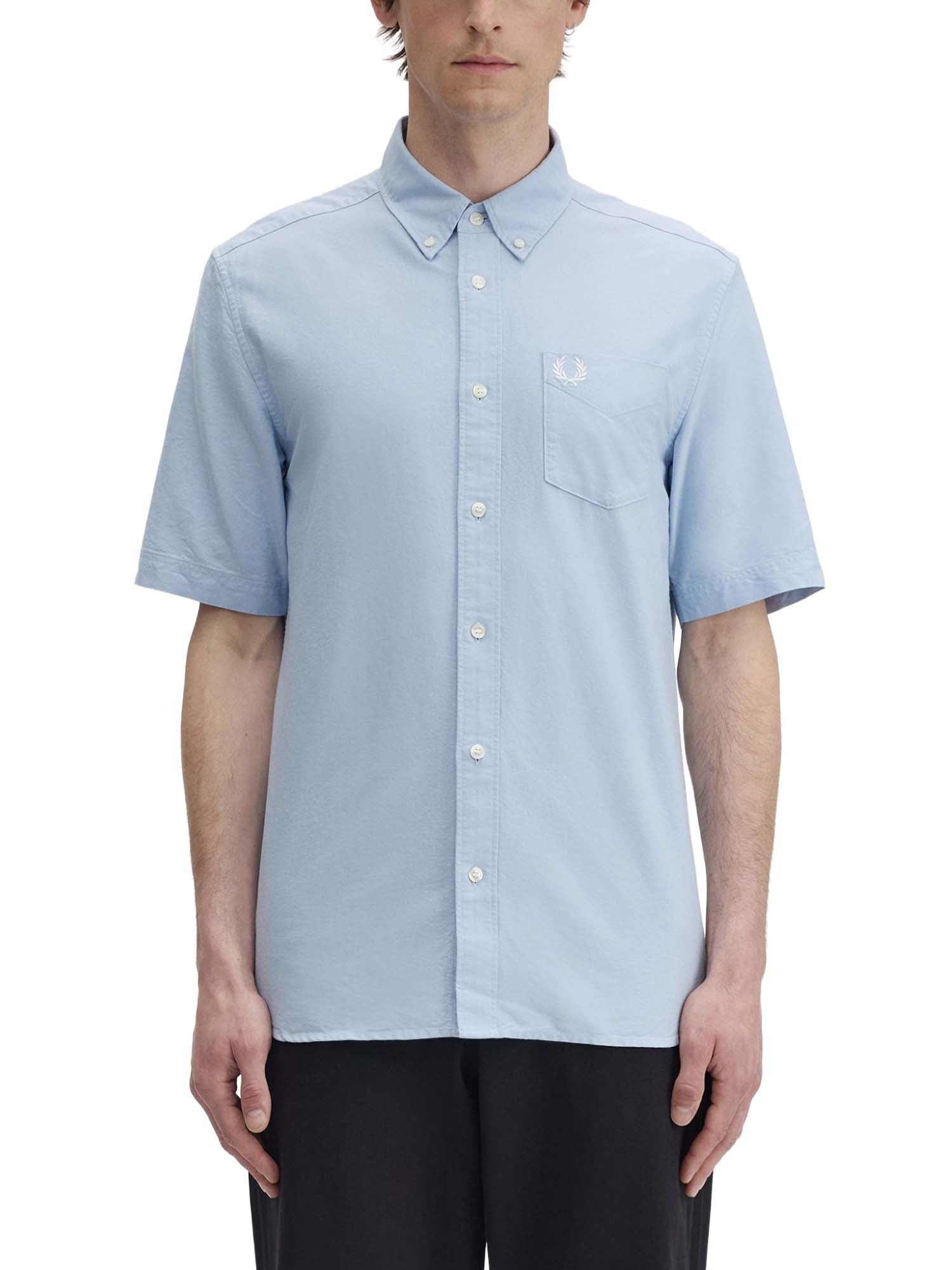Fred Perry Camicia Oxford Azzurro