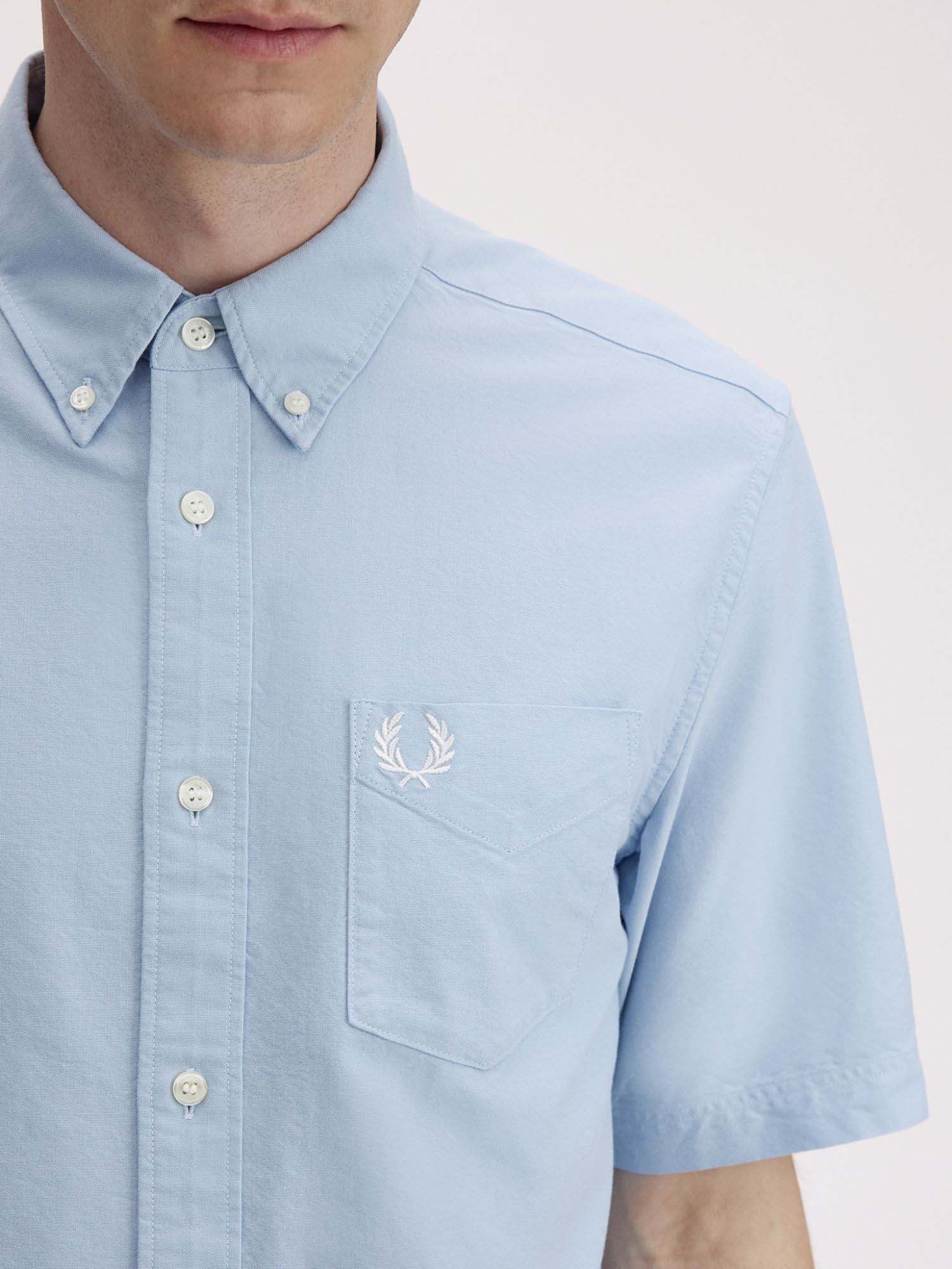 Fred Perry Camicia Oxford Azzurro