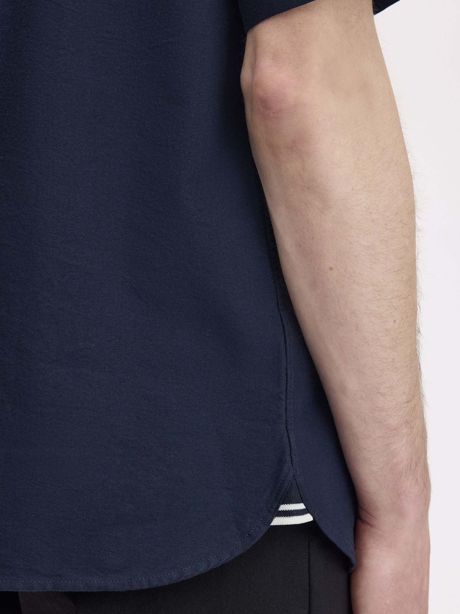 Fred Perry Camicia Oxford Blu