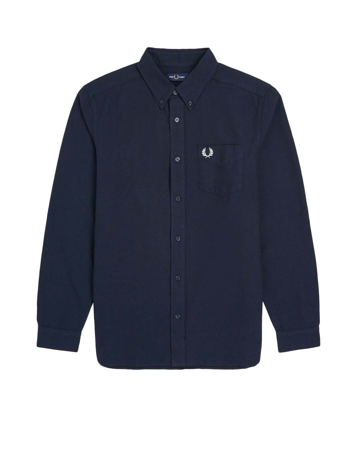Fred Perry Camicia Oxford Blu