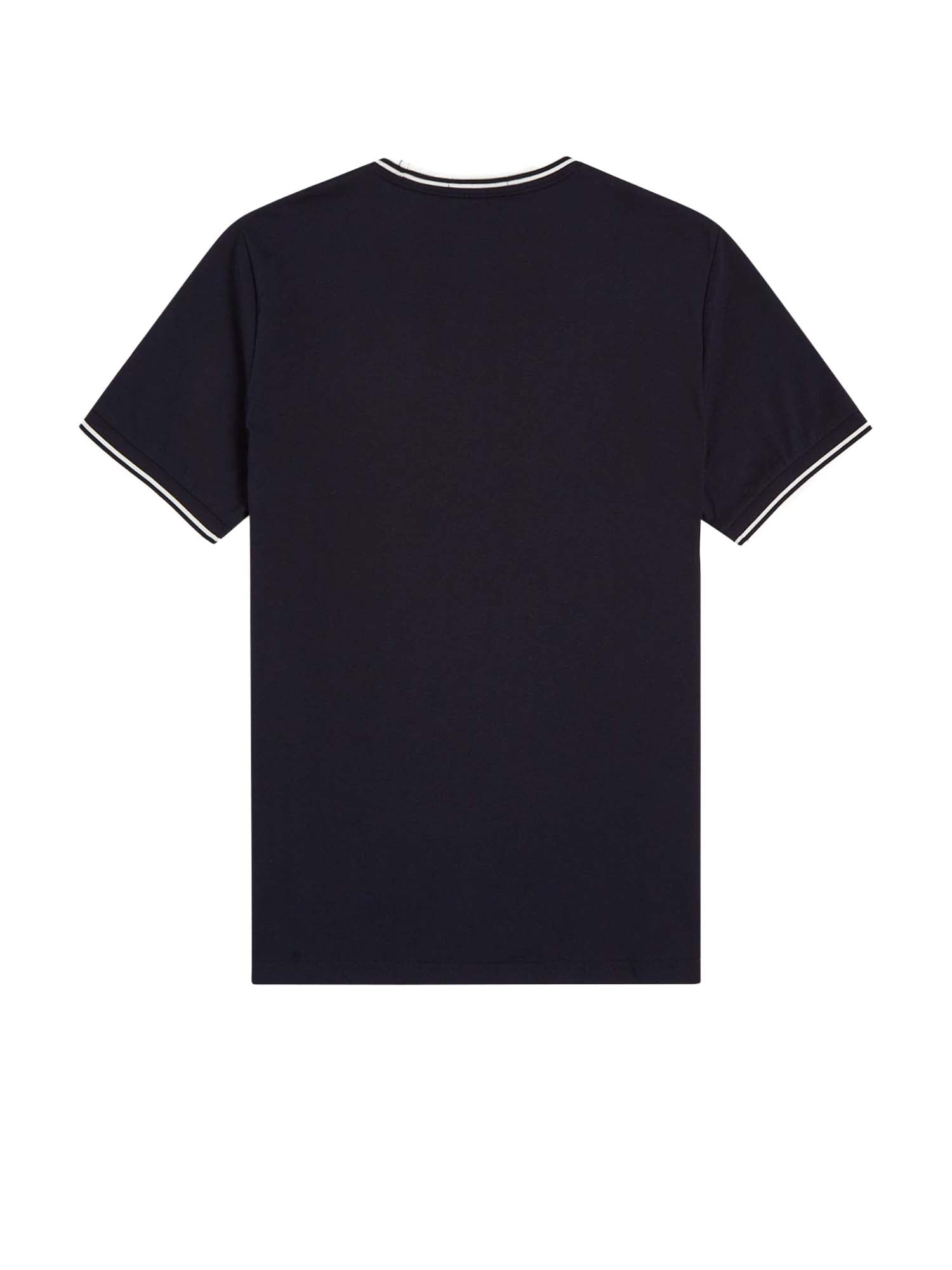 Fred Perry T-shirt con doppia riga Blu