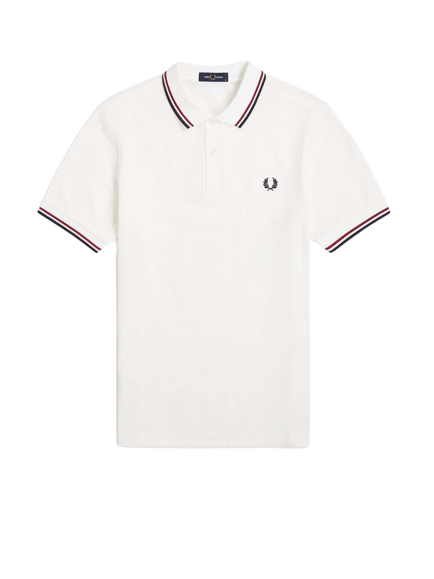 Fred Perry The Fred Perry Shirt Bianco