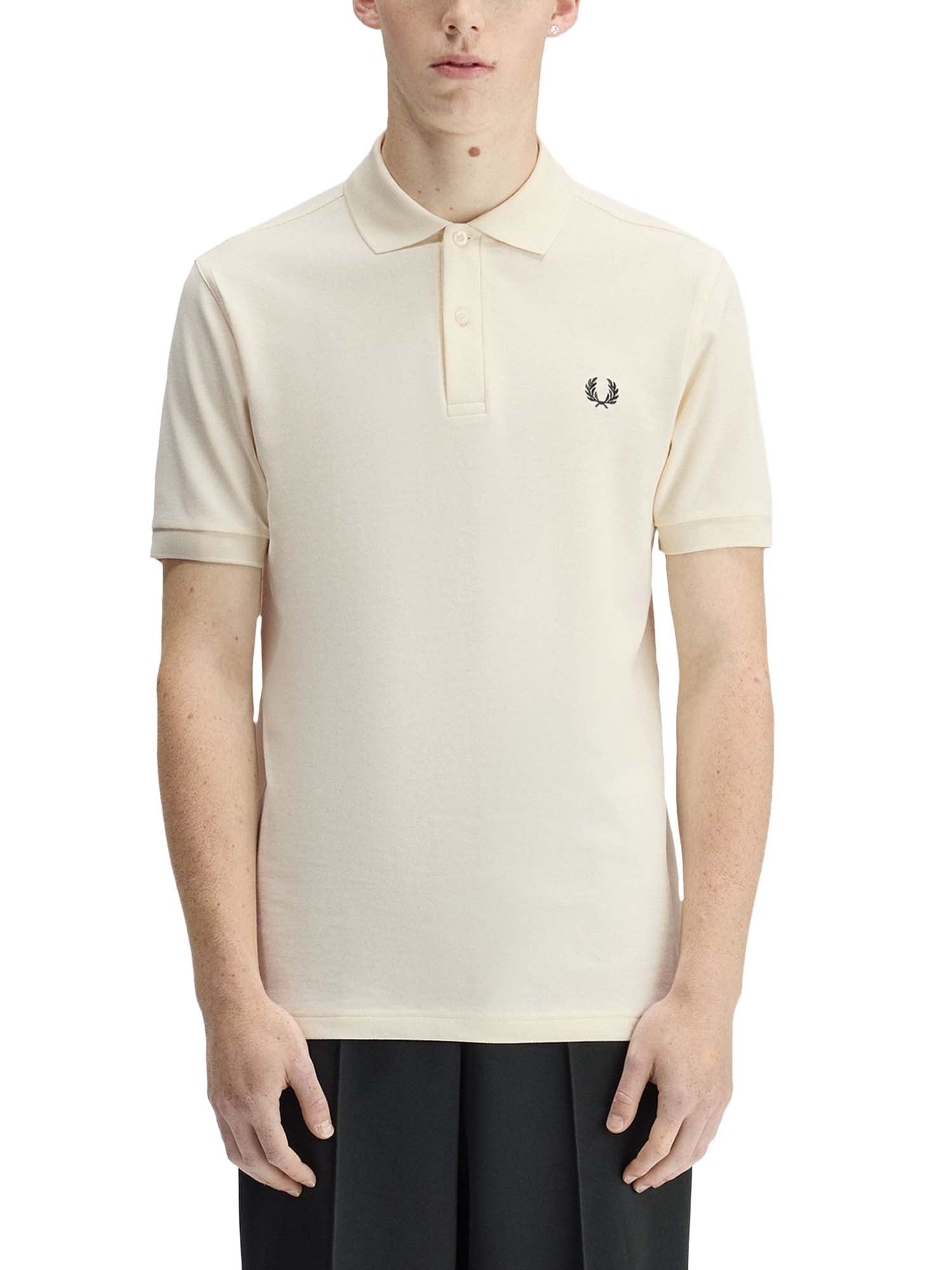 Fred Perry The Fred Perry Shirt Bianco