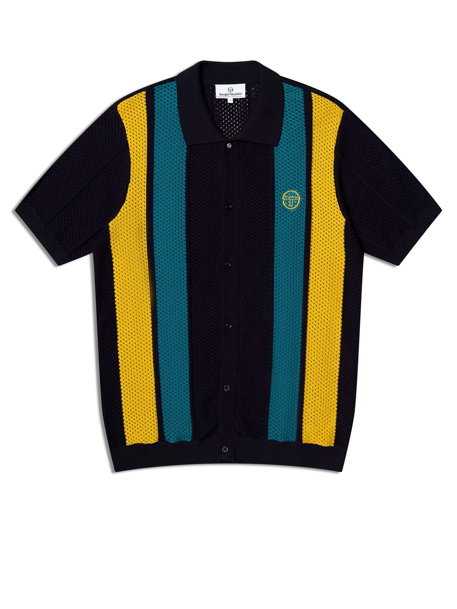 Sergio Tacchini Polo Montell Knit Blu