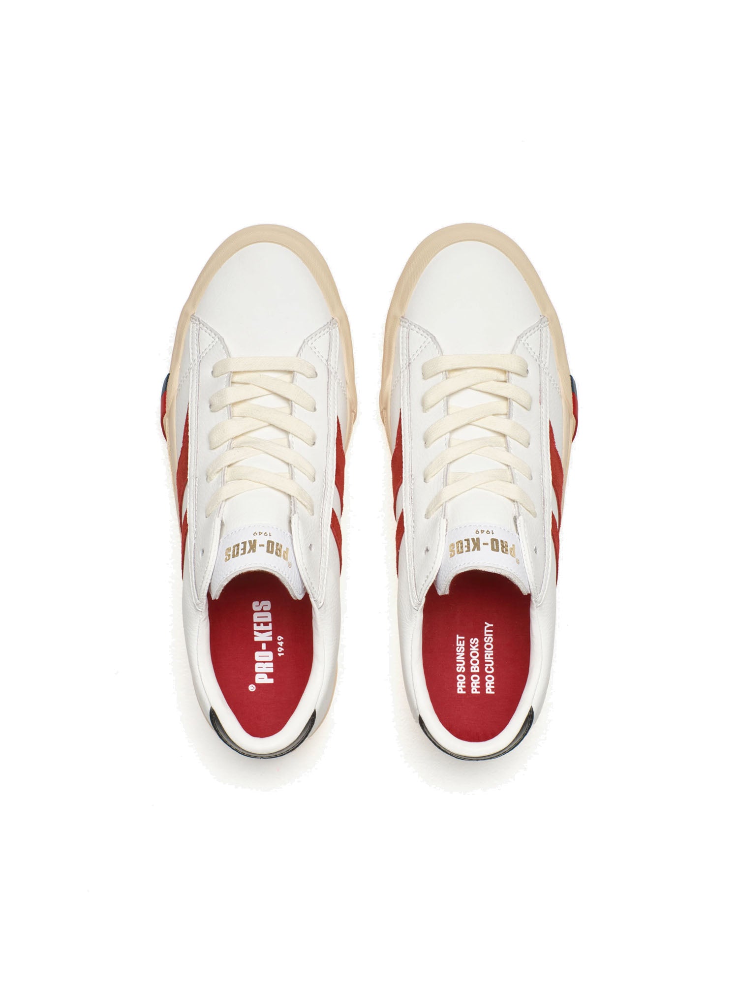 Pro-keds Royale Classic White-Red Bianco