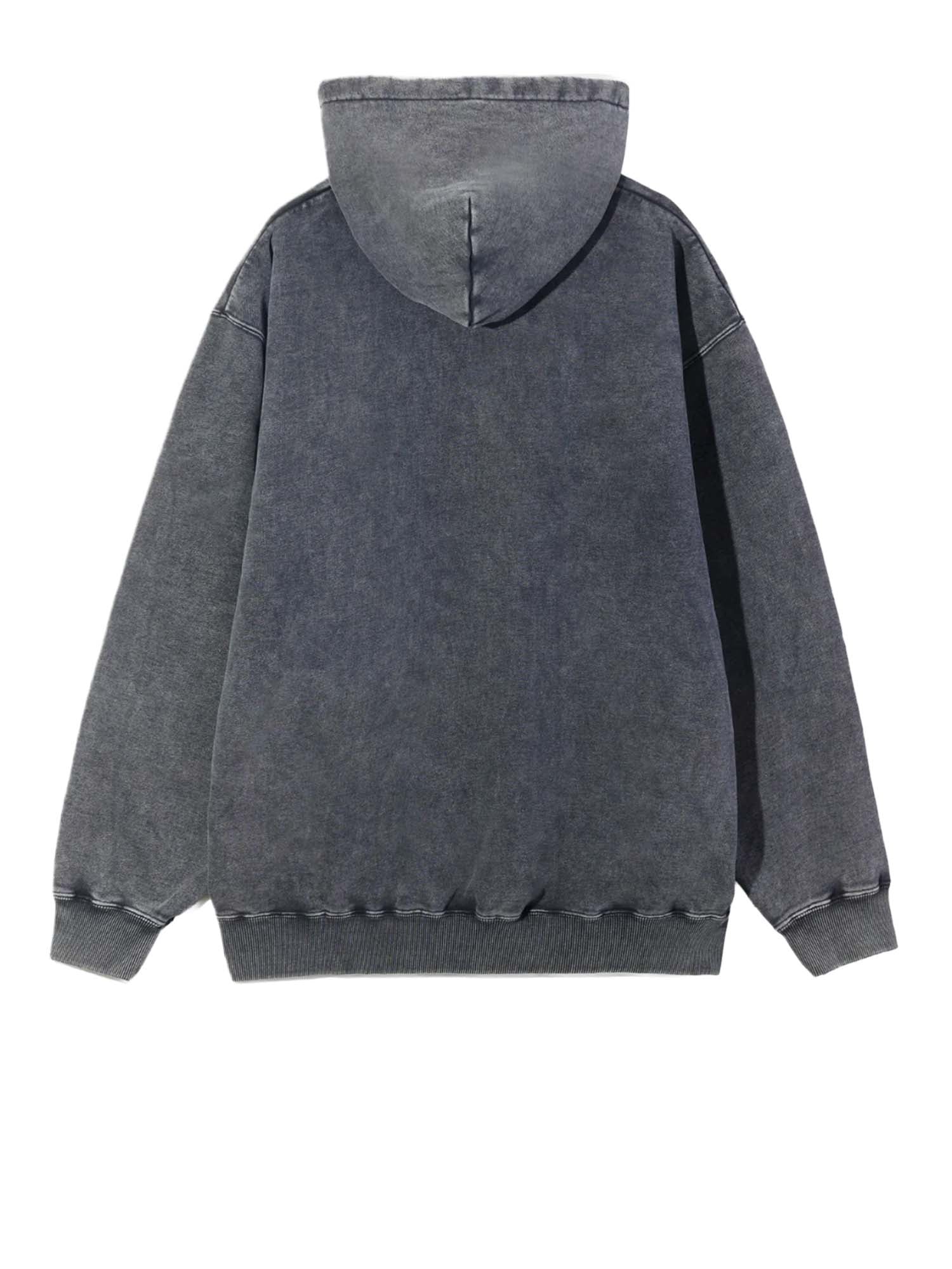 Xlarge Dyed Collage Logo Hoodie Nero