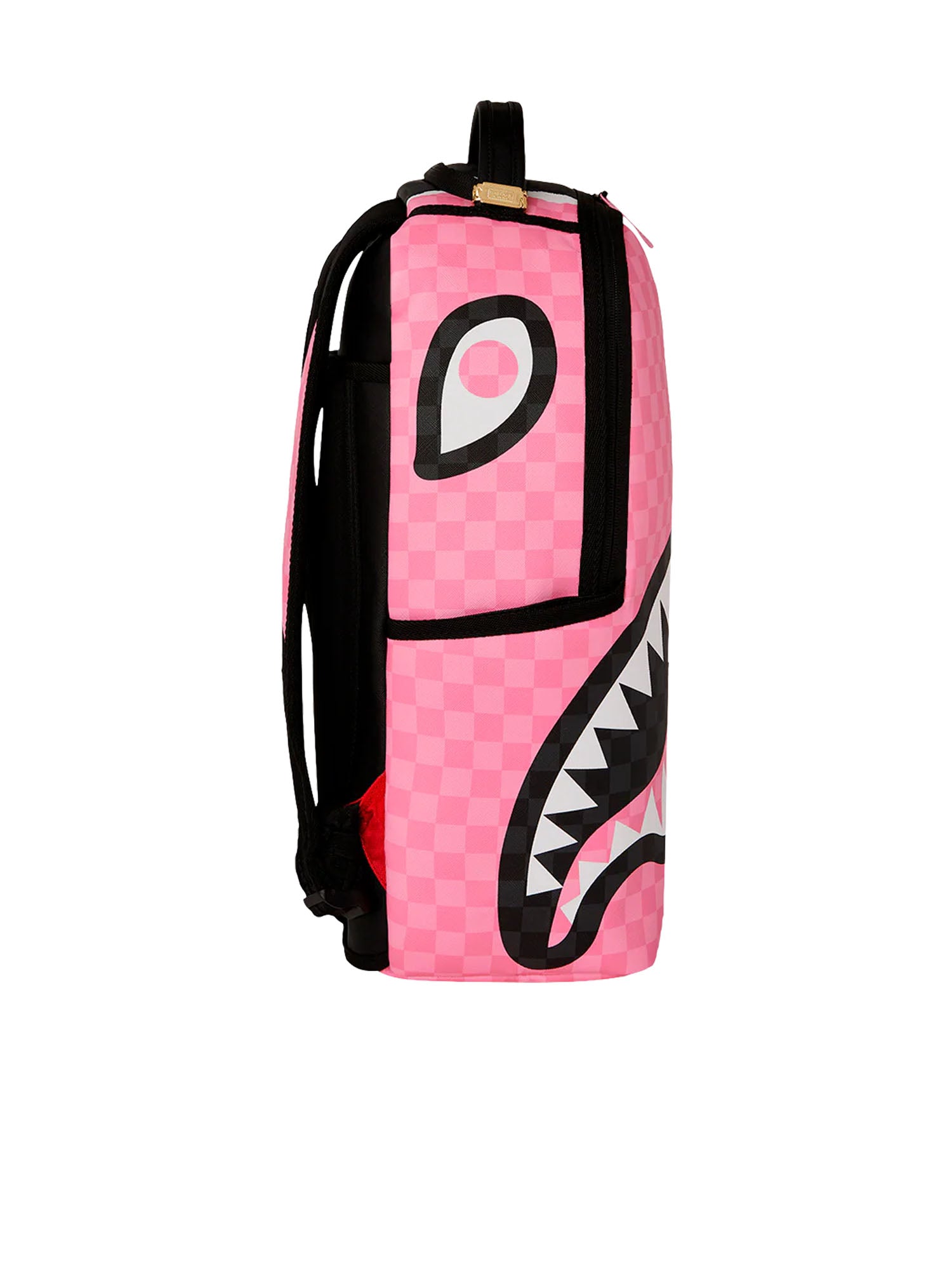 Sprayground Pink And Black Tear Sip Backpack Multicolore