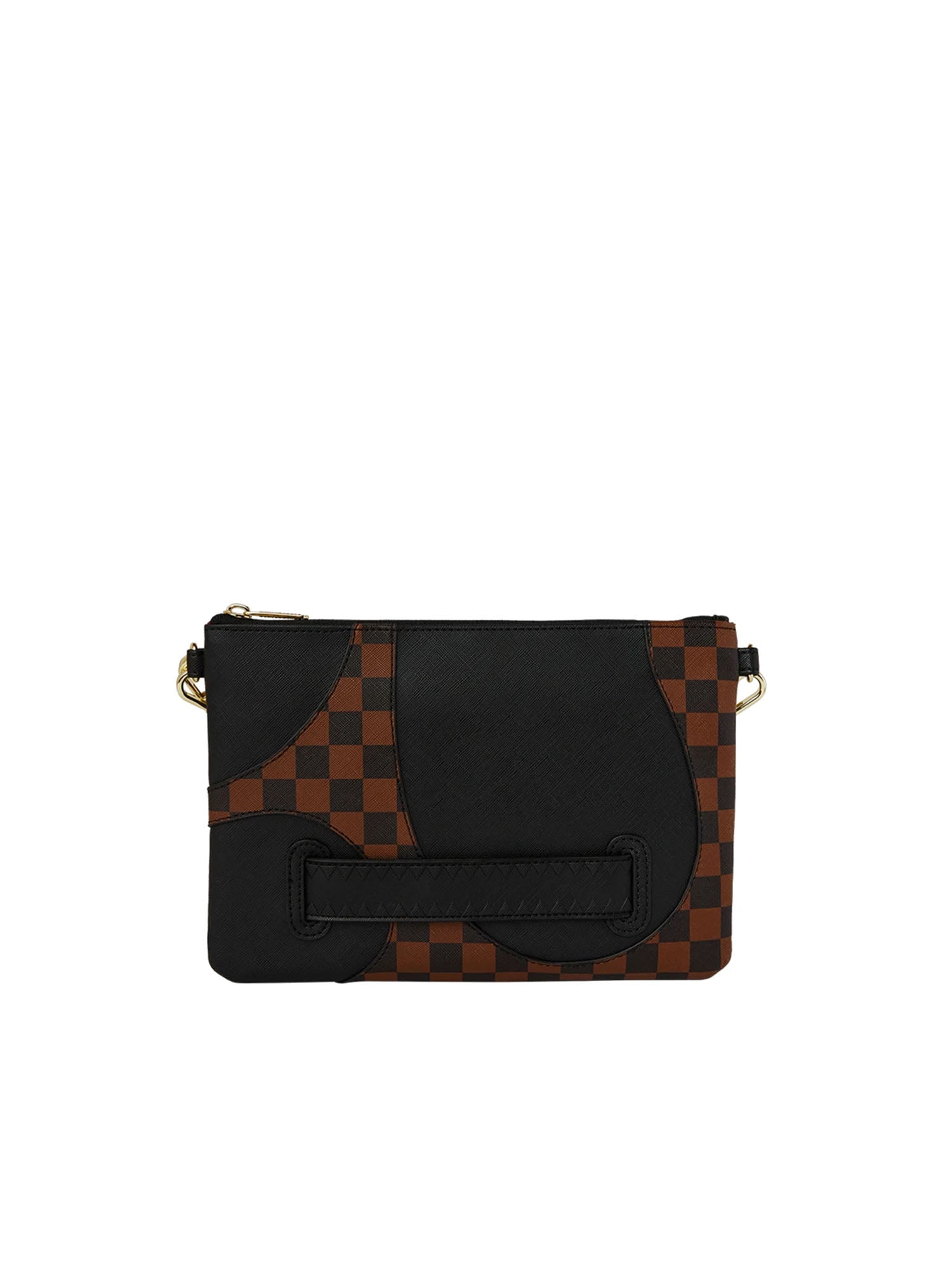 Sprayground Jetstream Crossover clutch Marrone