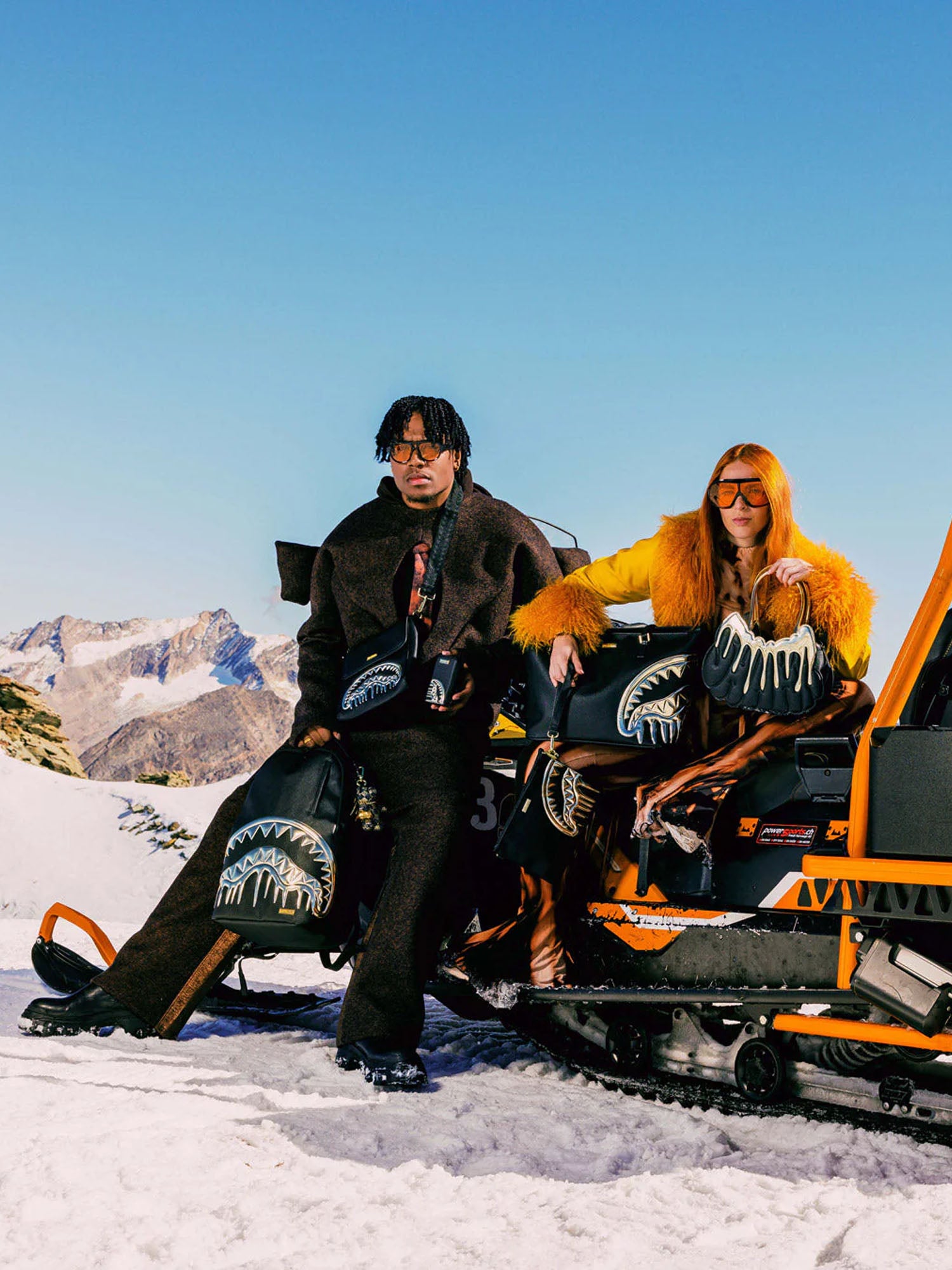 Sprayground Bear Cub Keychain Oro