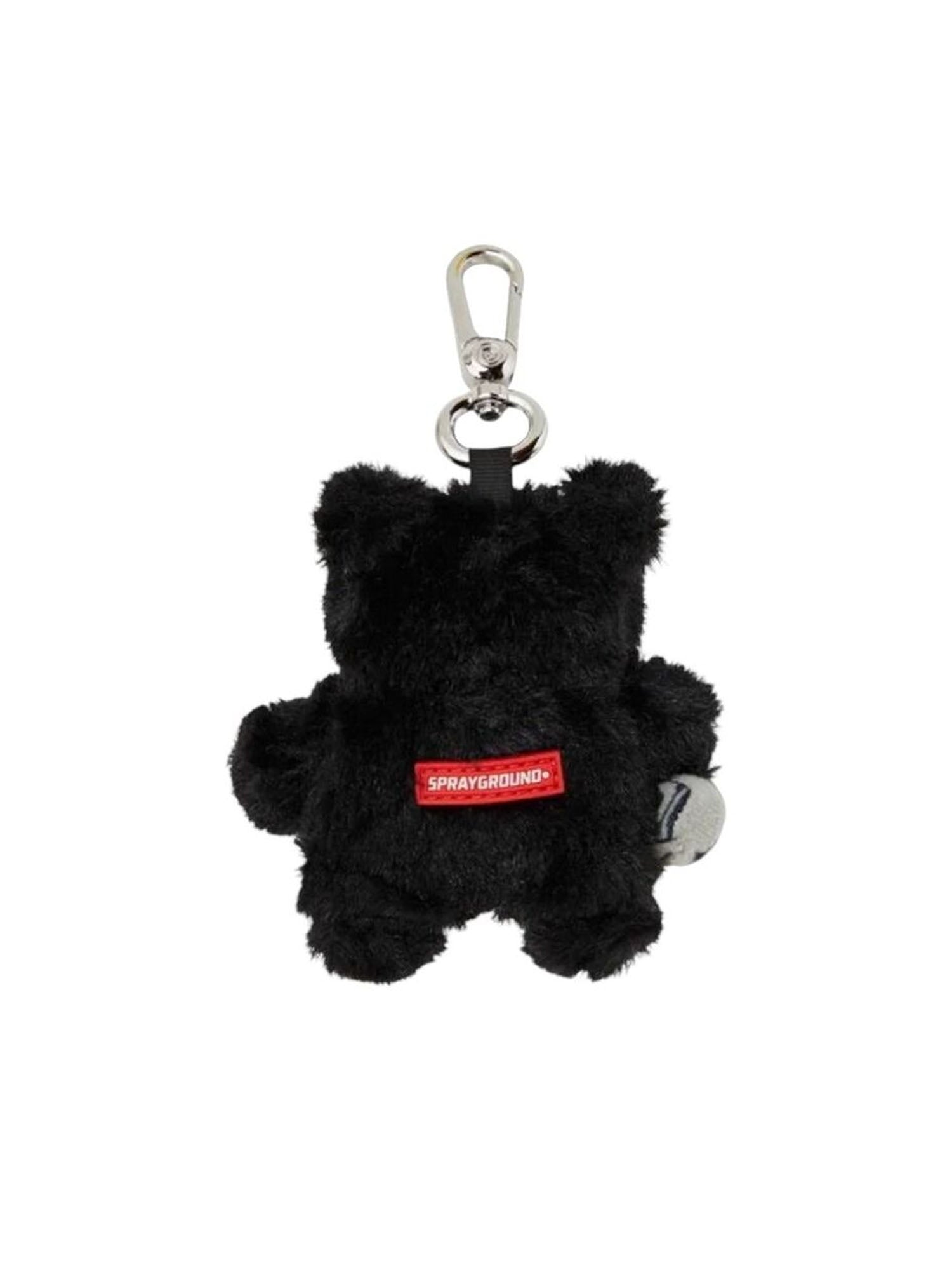 Sprayground Fur Bear Cub Keychain Nero