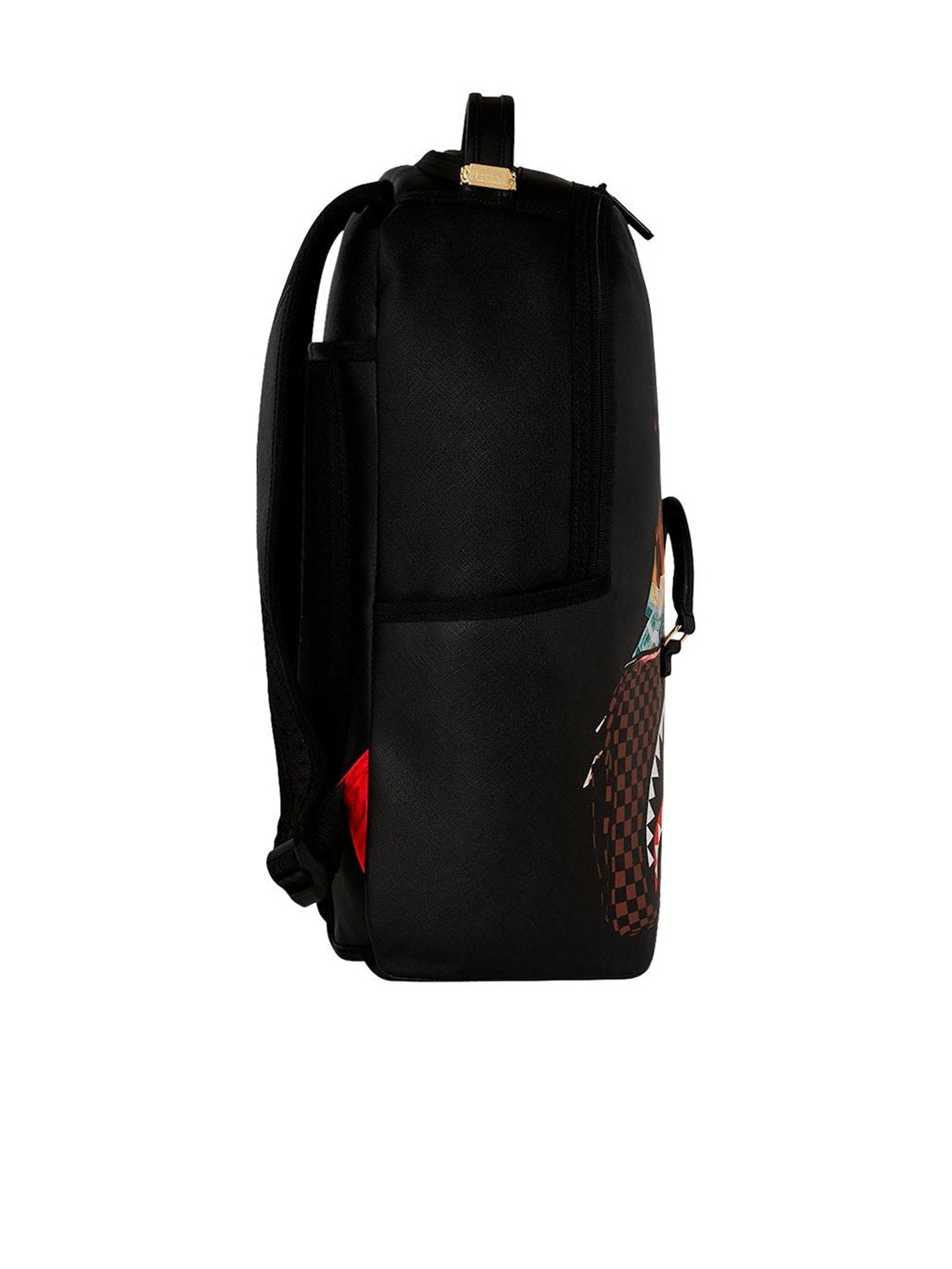 Sprayground Bag Of Money On Fire Backpack Multicolore