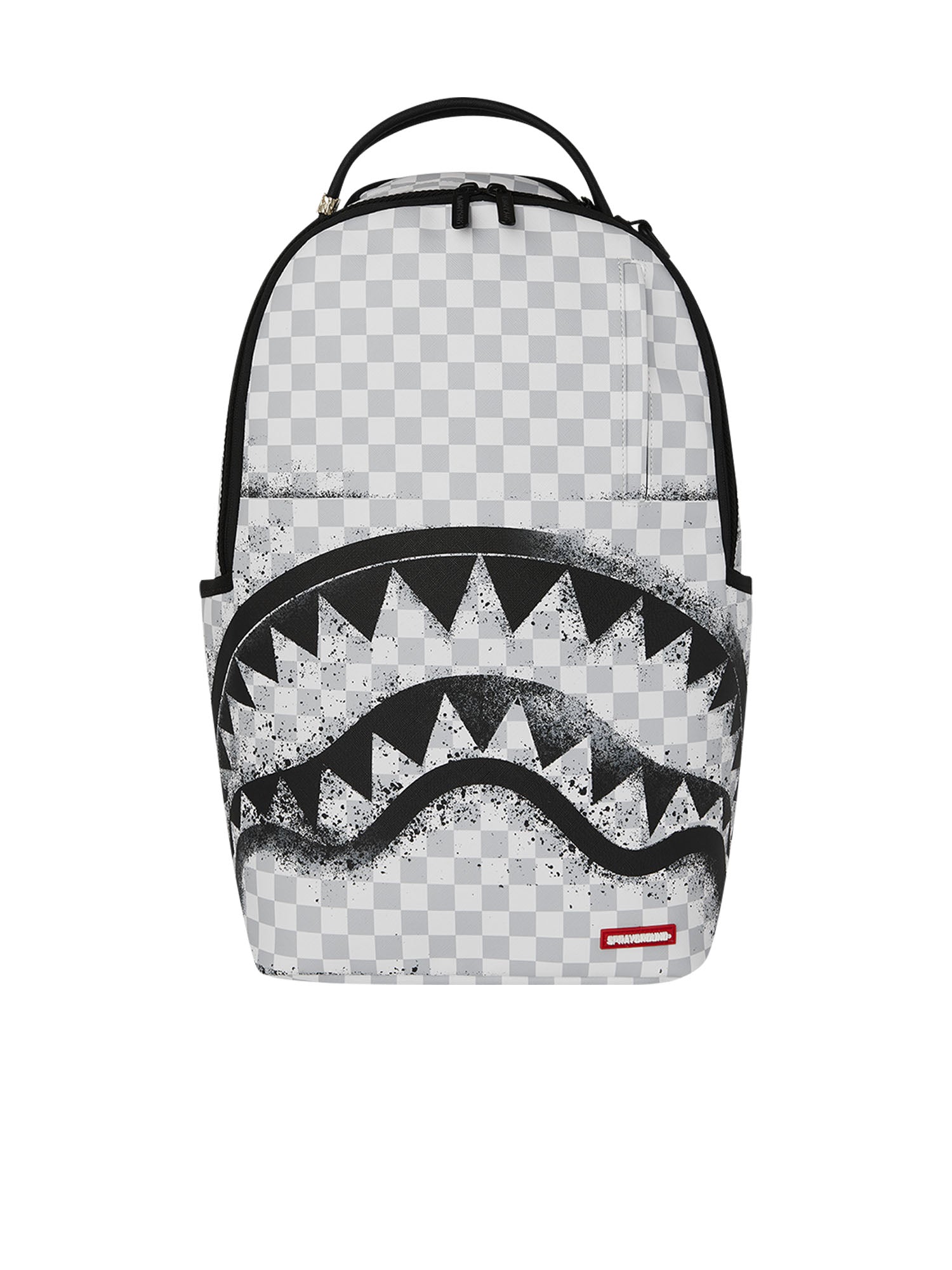Sprayground Red Stencil Shark Backpack Multicolore