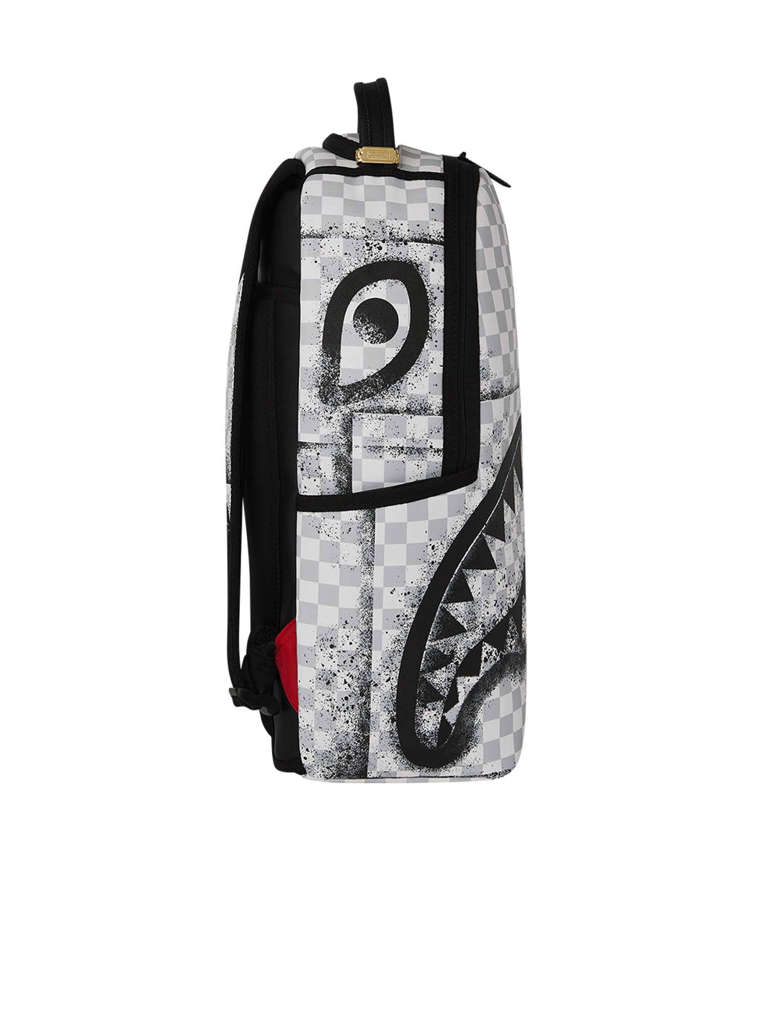 Sprayground Red Stencil Shark Backpack Multicolore