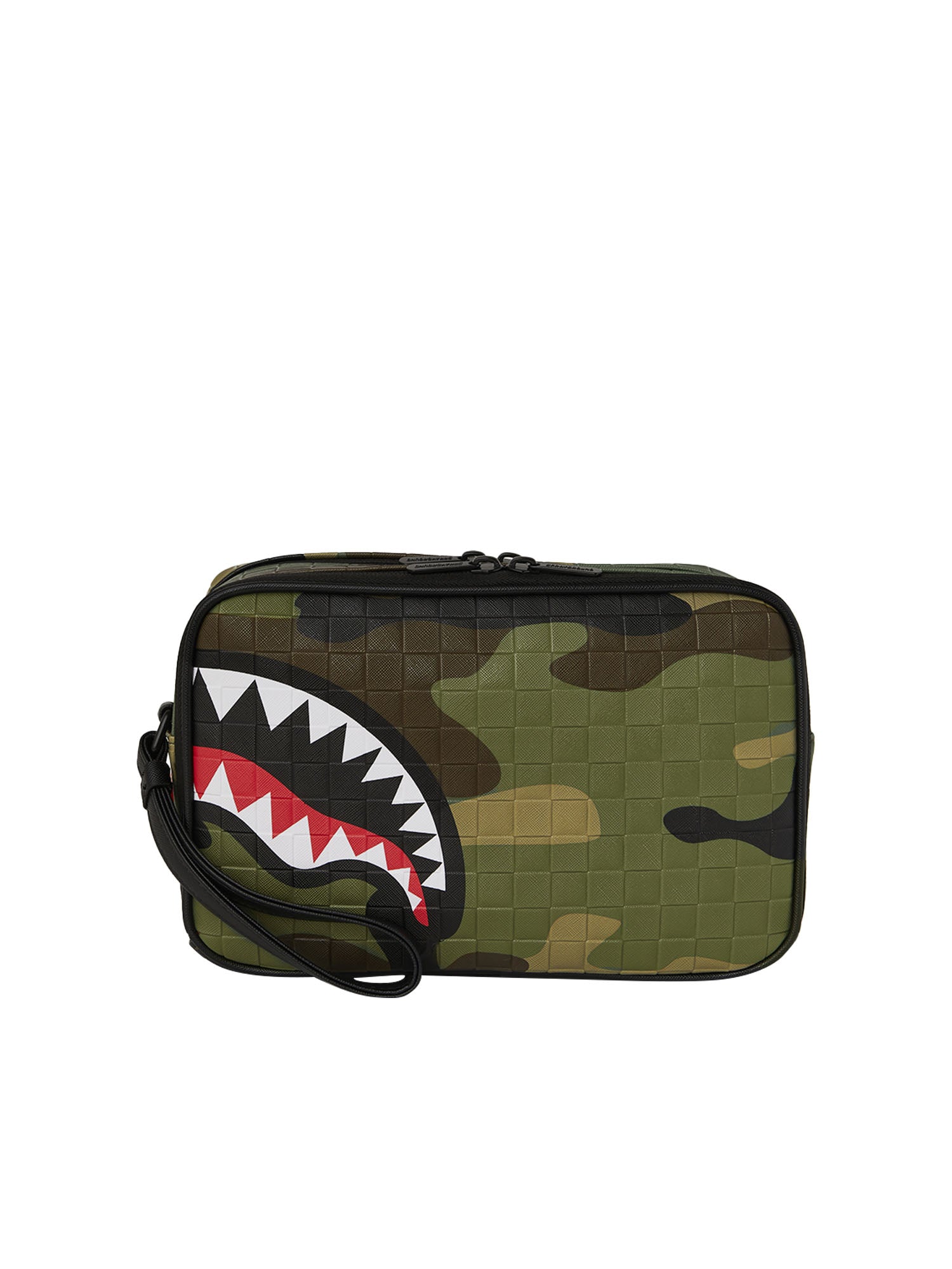 Trousse de toilette à motif camouflage forêt
