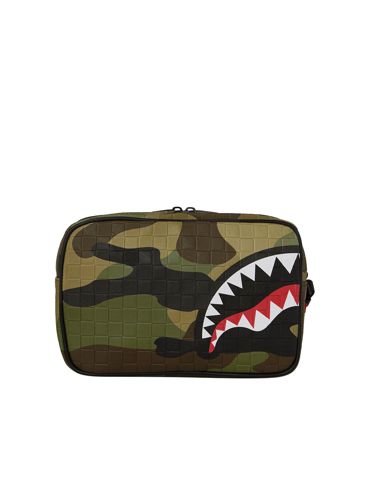 Sprayground Woodland Camo Check Toiletry Bag Multicolore