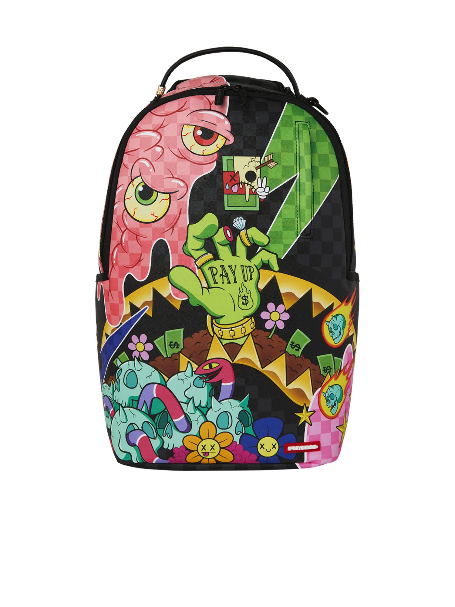 Sprayground Zombie Collage Backpack Multicolore