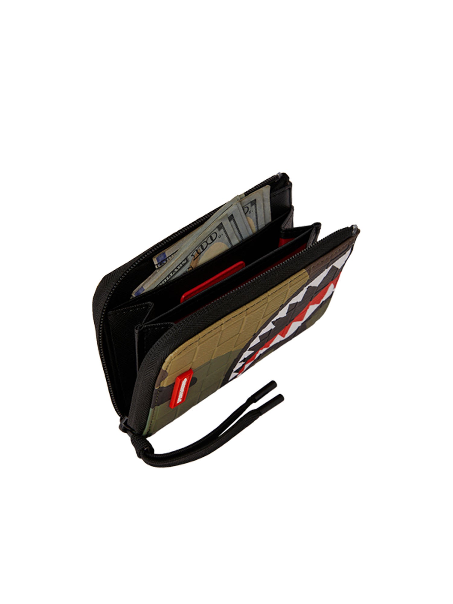 Sprayground Woodland Camo Check Wallet Multicolore