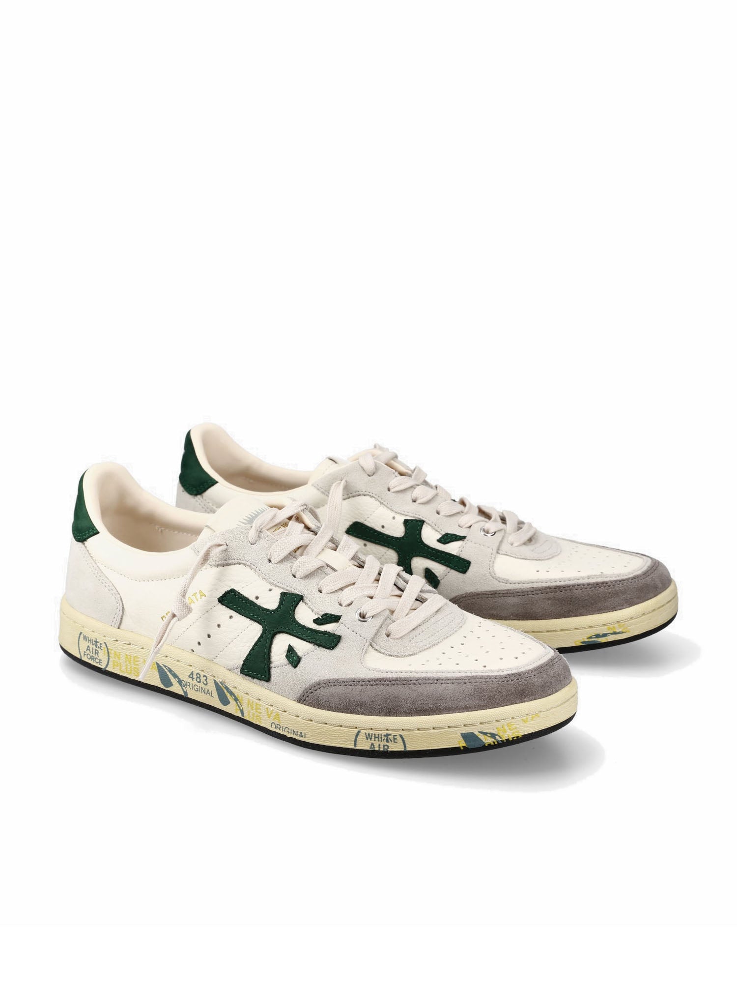 Premiata Bsktclay 7623 Bianco