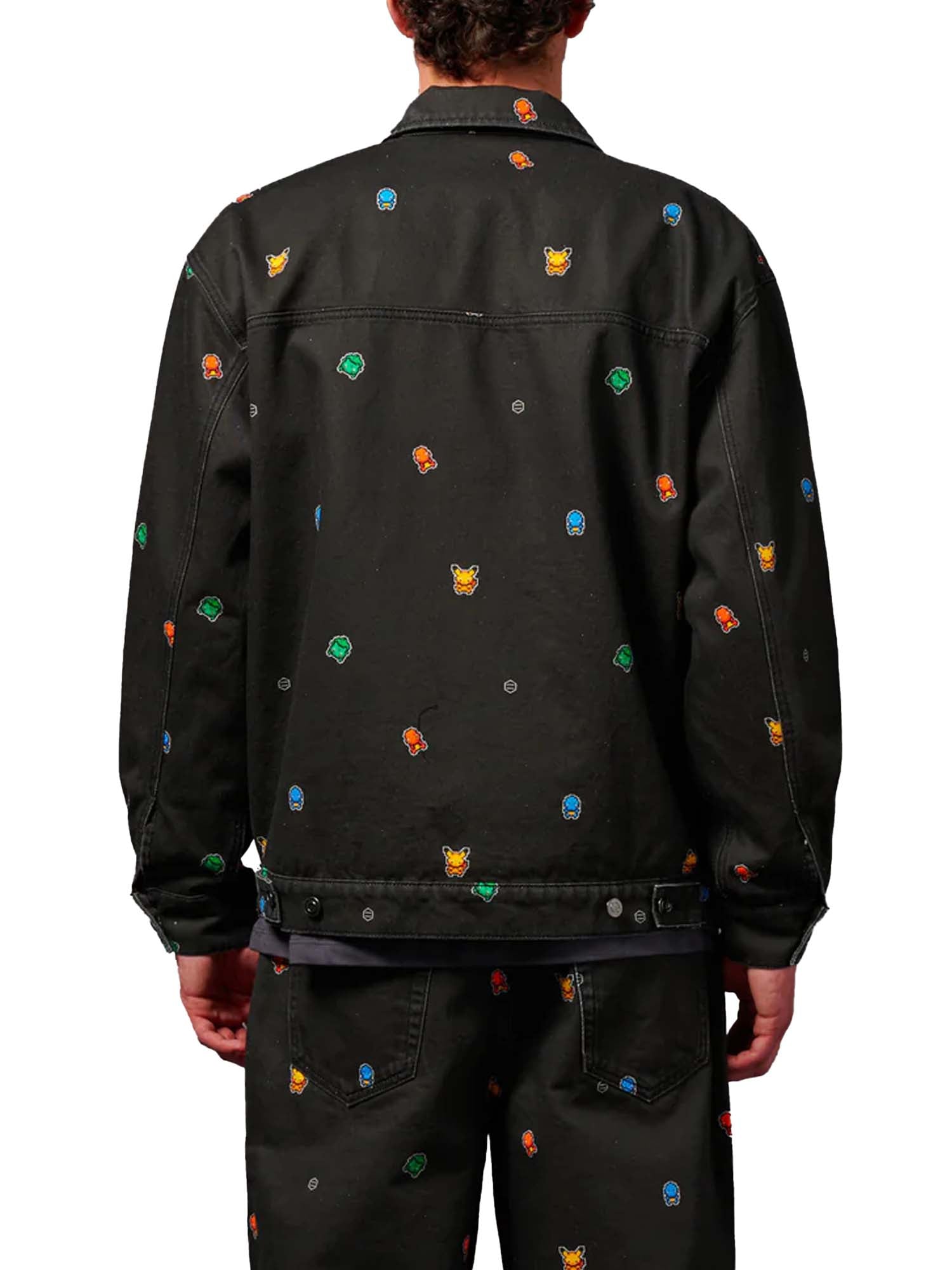 Dolly Noire Starter Pattern Loose Jacket Nero