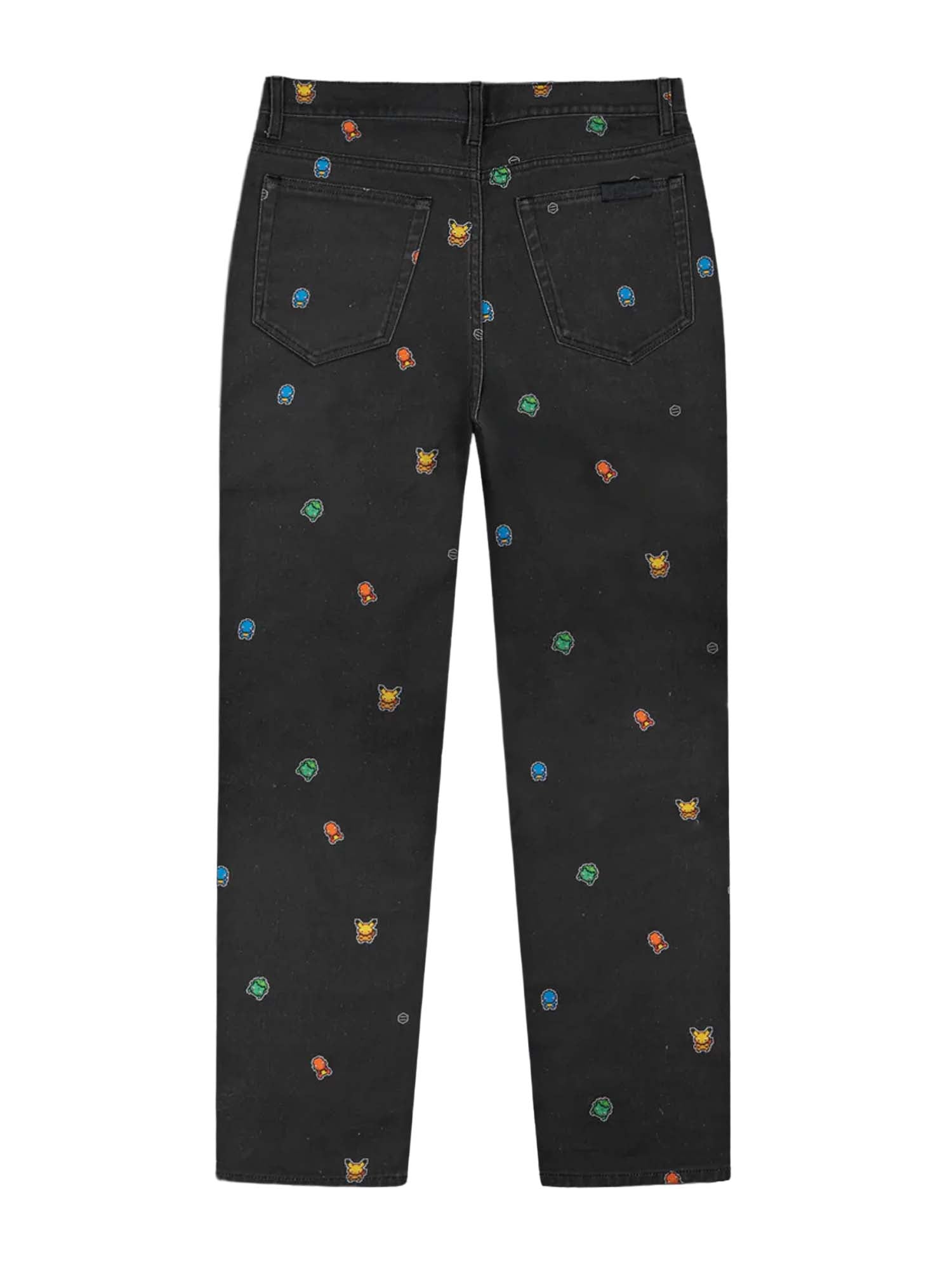 Dolly Noire Starter Pattern Loose Fit Denim Nero