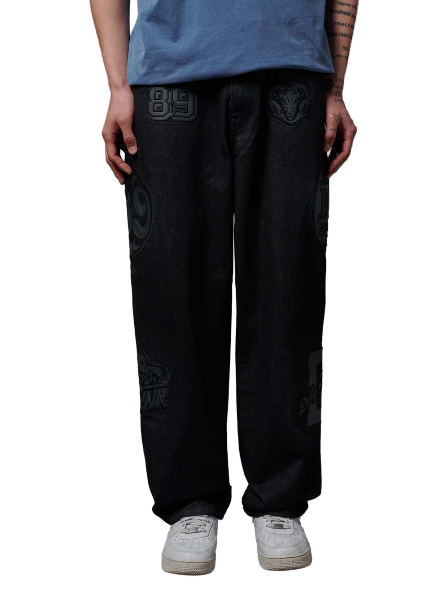 Dolly Noire Loose Fit Denim Nero