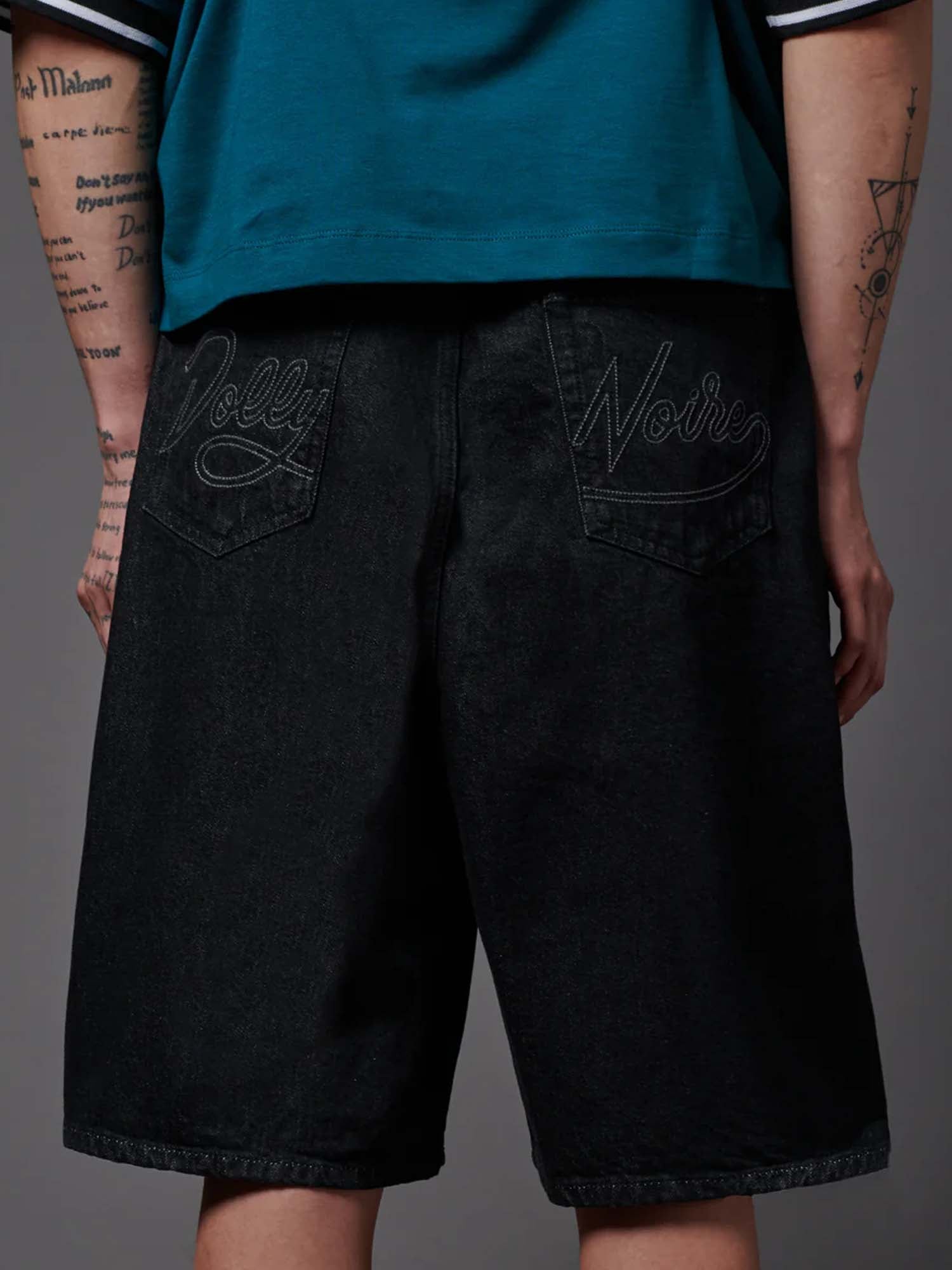 Dolly Noire Baggy Shorts Blu