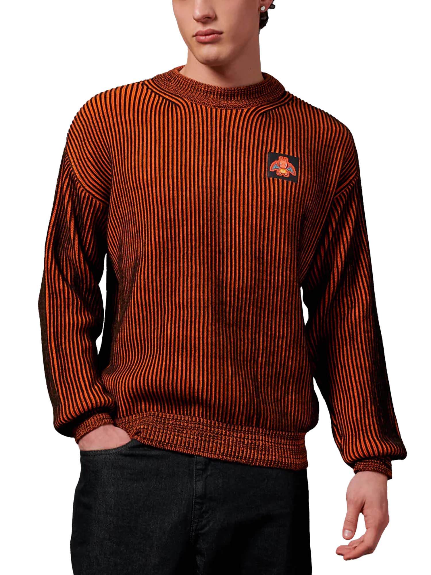 Dolly Noire Charizard Sweater Arancione