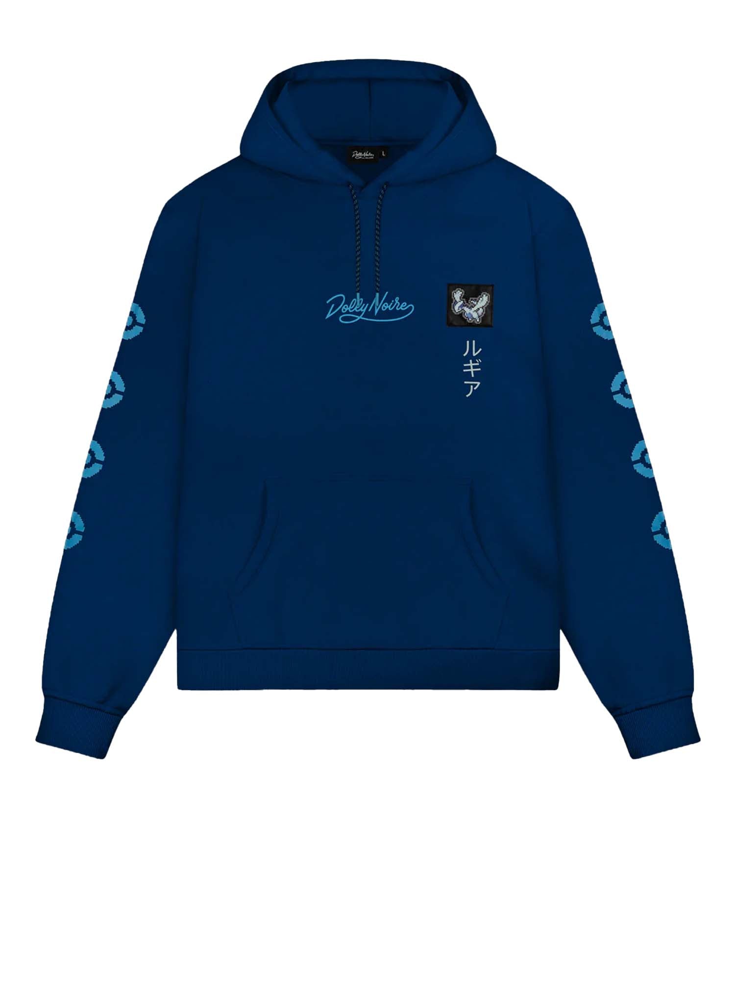 Dolly Noire Lugia Hoodie Blu