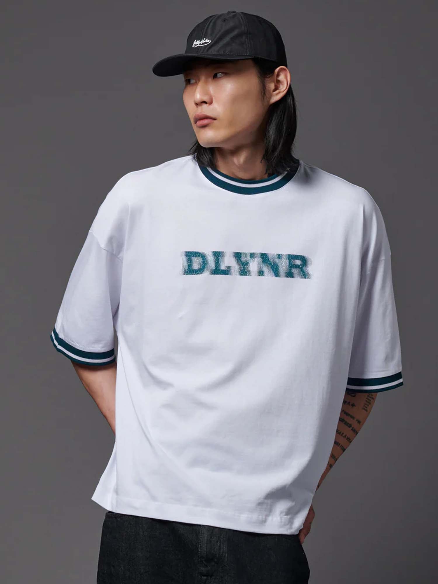 Dolly Noire Cracked DLYNR Over Tee Bianco