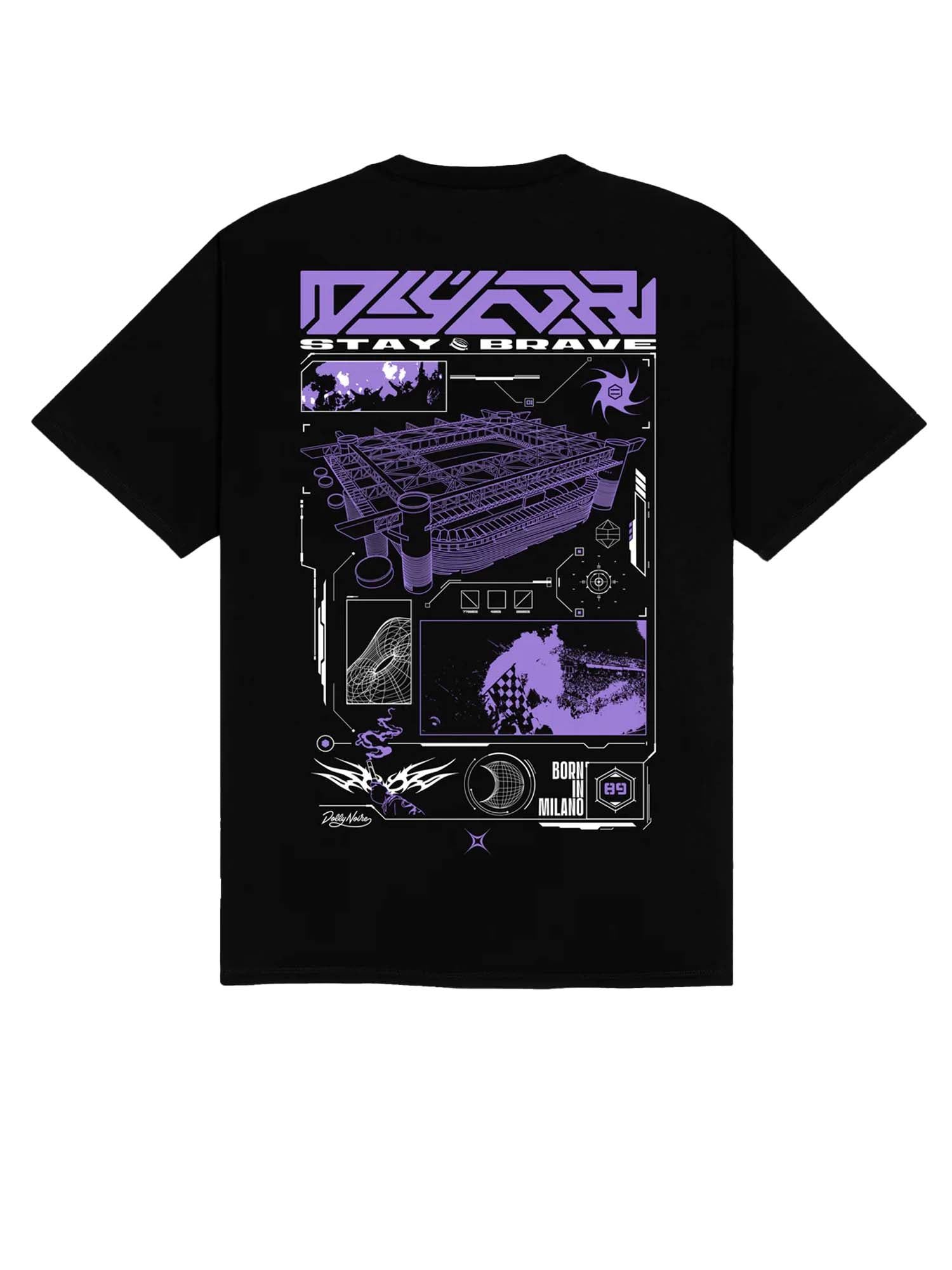 Dolly Noire Sci-fi Stadium Tee Nero