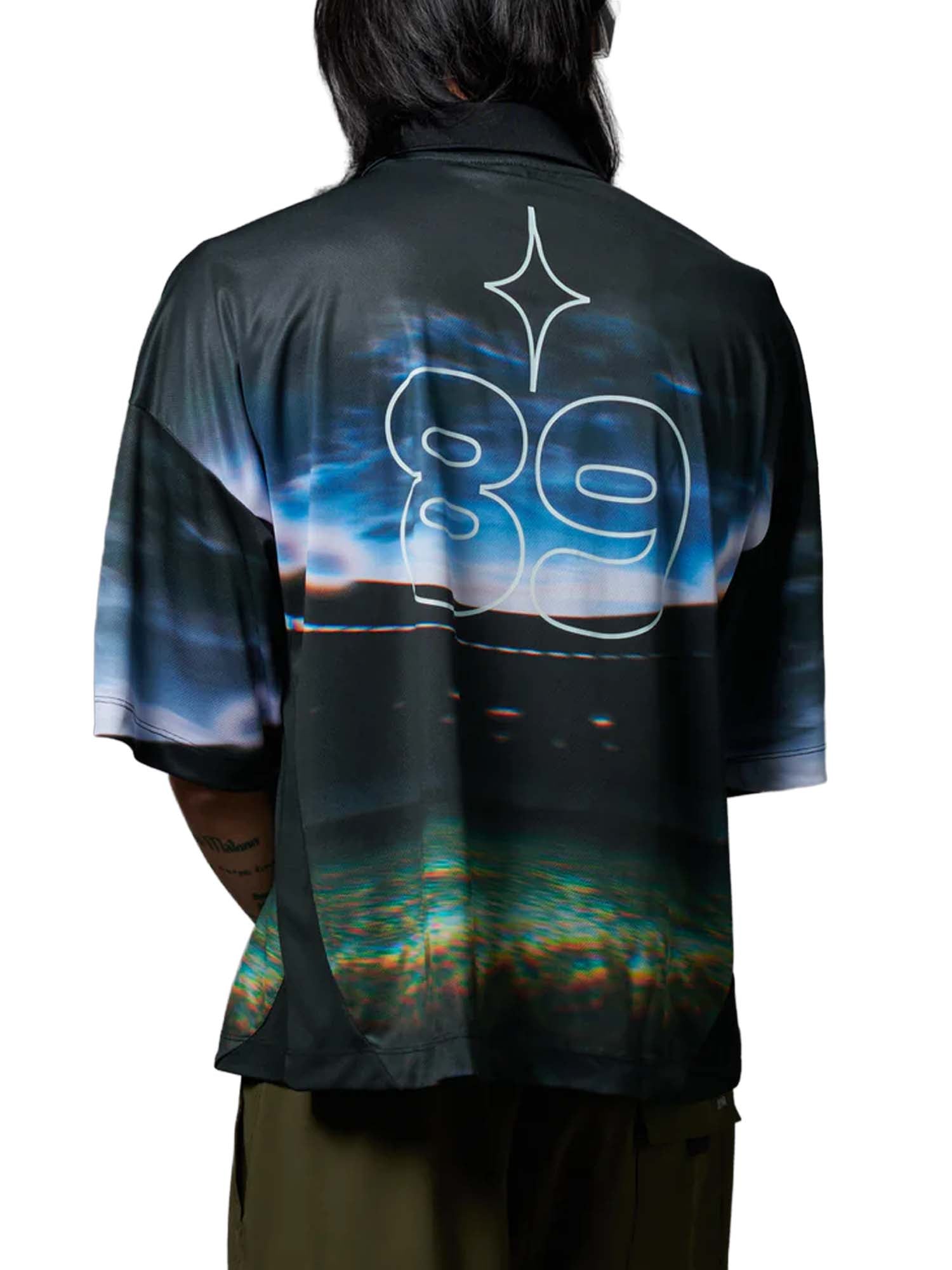 Dolly Noire Blurred Field Over Polo Multicolore