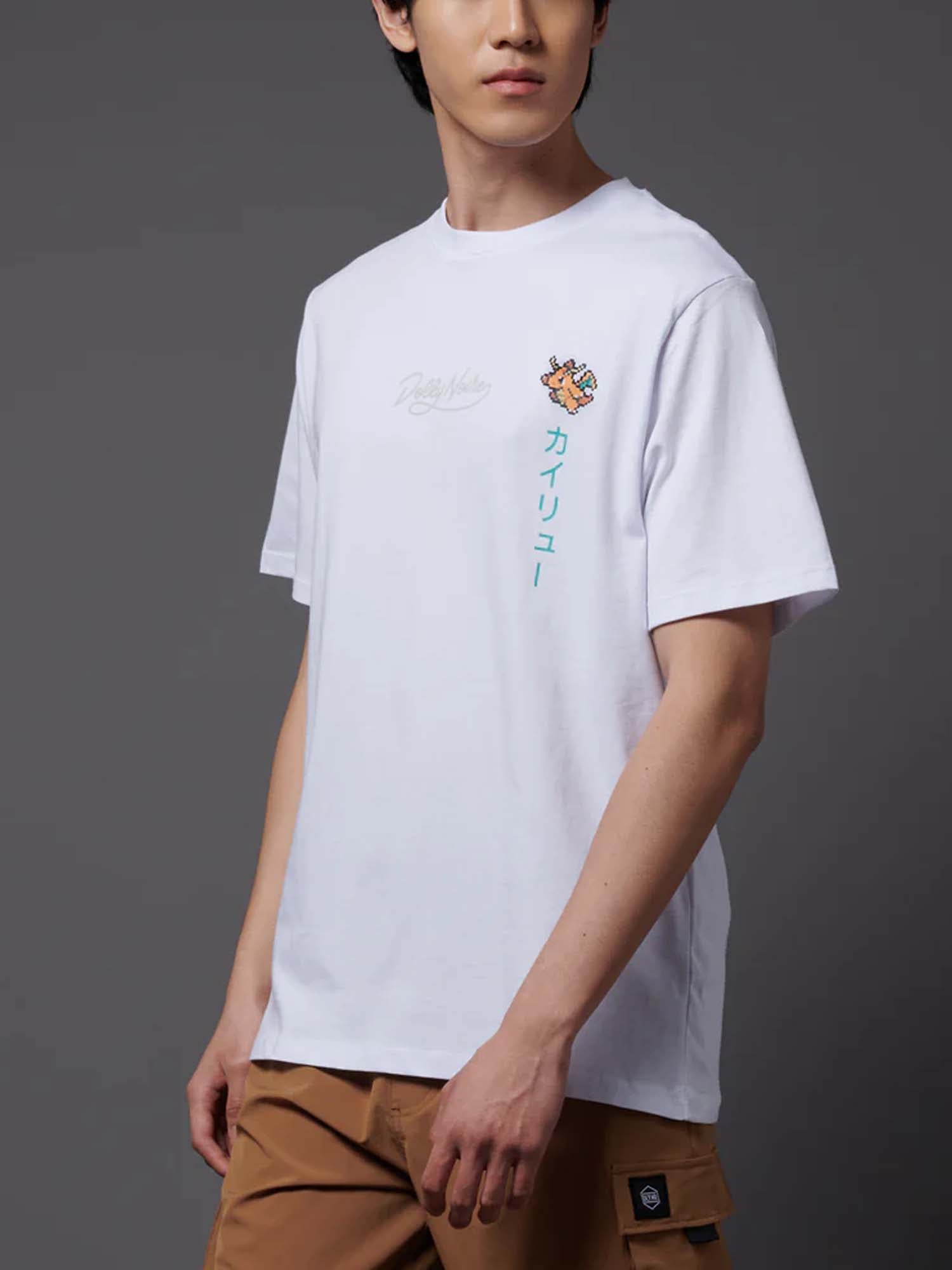Dolly Noire Dragonite Evolution Tee Bianco